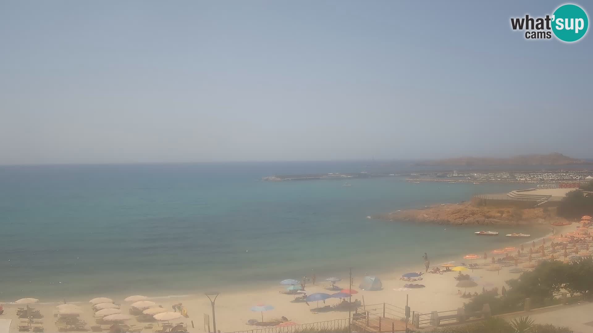 Webcam de la playa de Isola Rossa – Vista en vivo de la maravillosa costa de Cerdeña