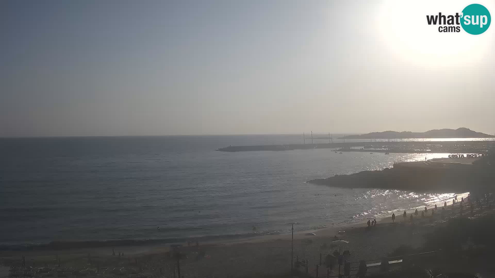 Webcam de la playa de Isola Rossa – Vista en vivo de la maravillosa costa de Cerdeña