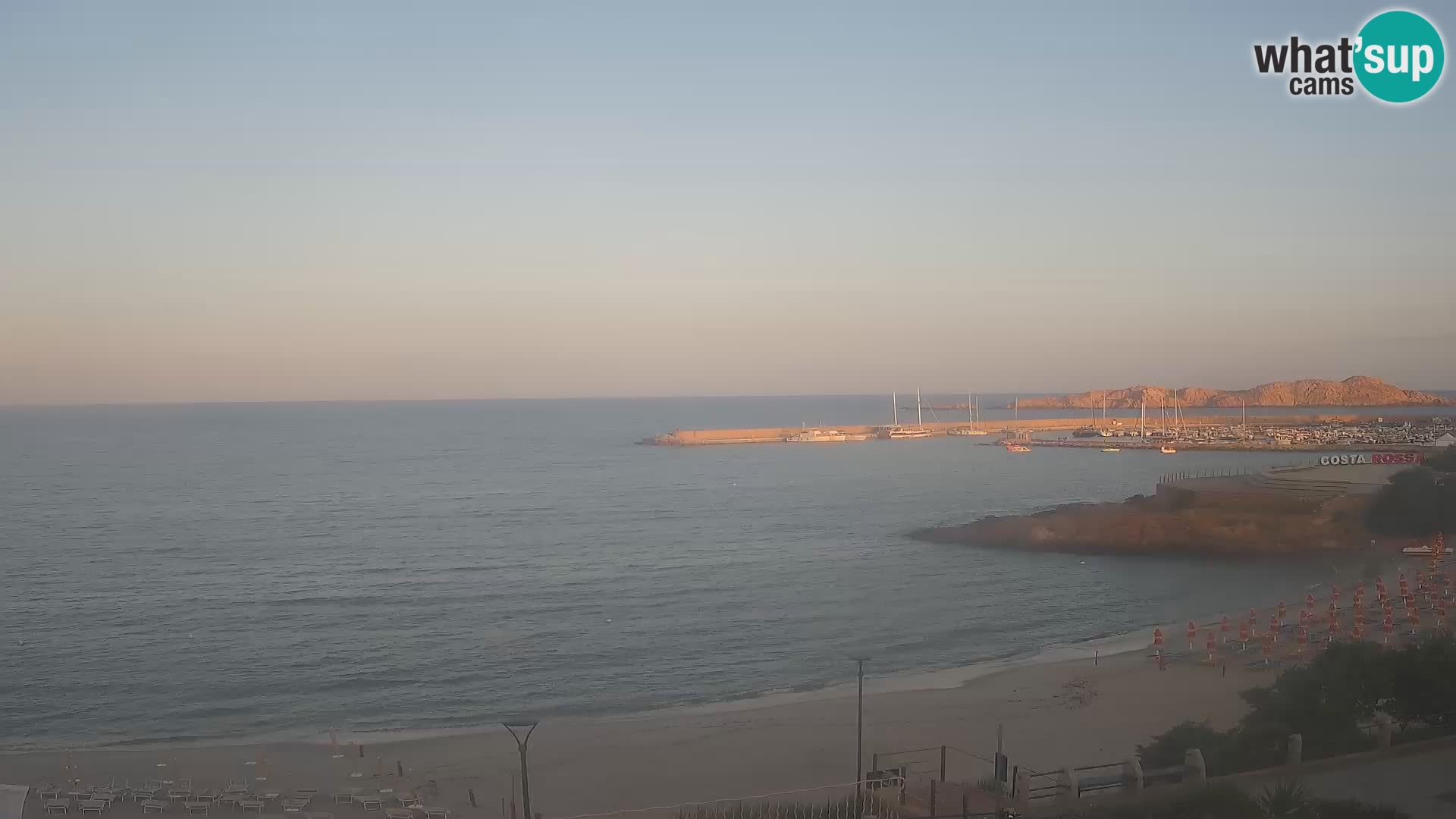 Webcam de la plage d’Isola Rossa – Vue en direct de la magnifique côte de la Sardaigne