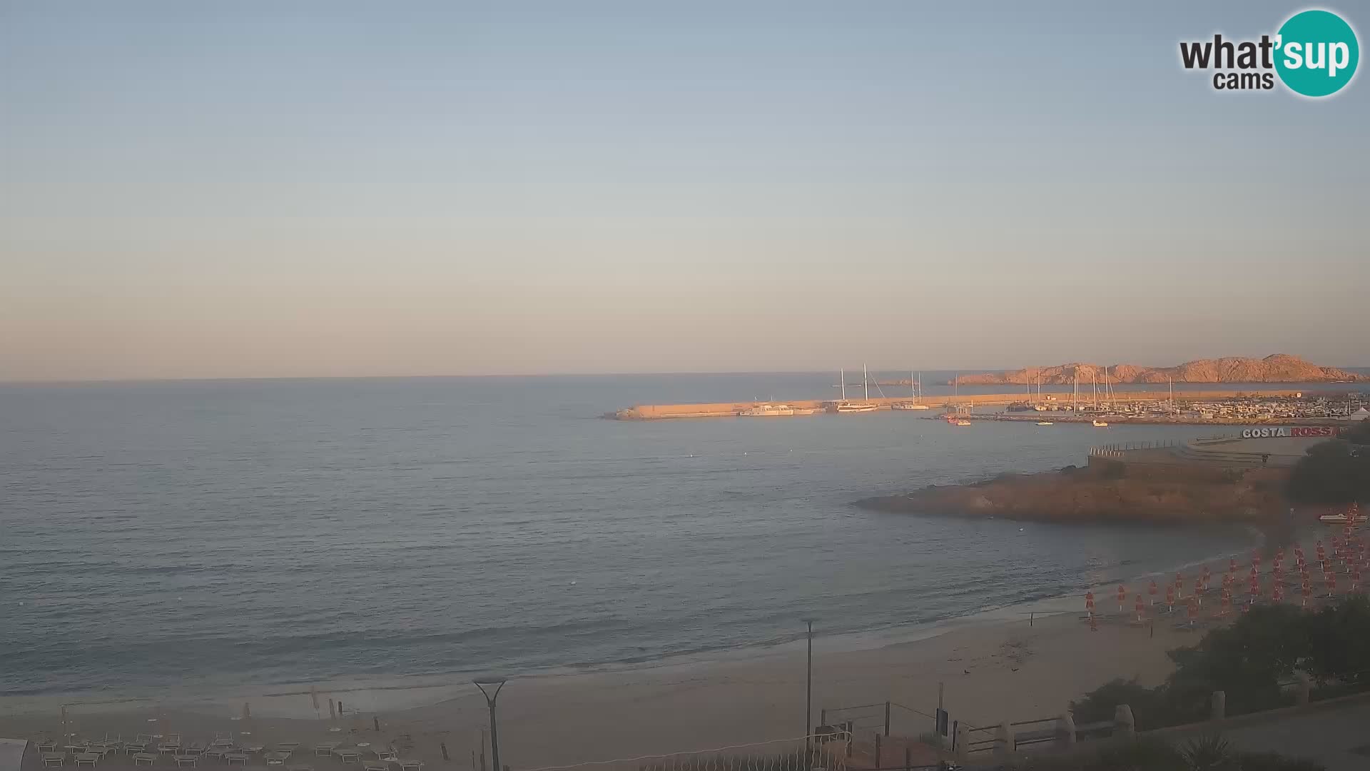 Webcam de la playa de Isola Rossa – Vista en vivo de la maravillosa costa de Cerdeña