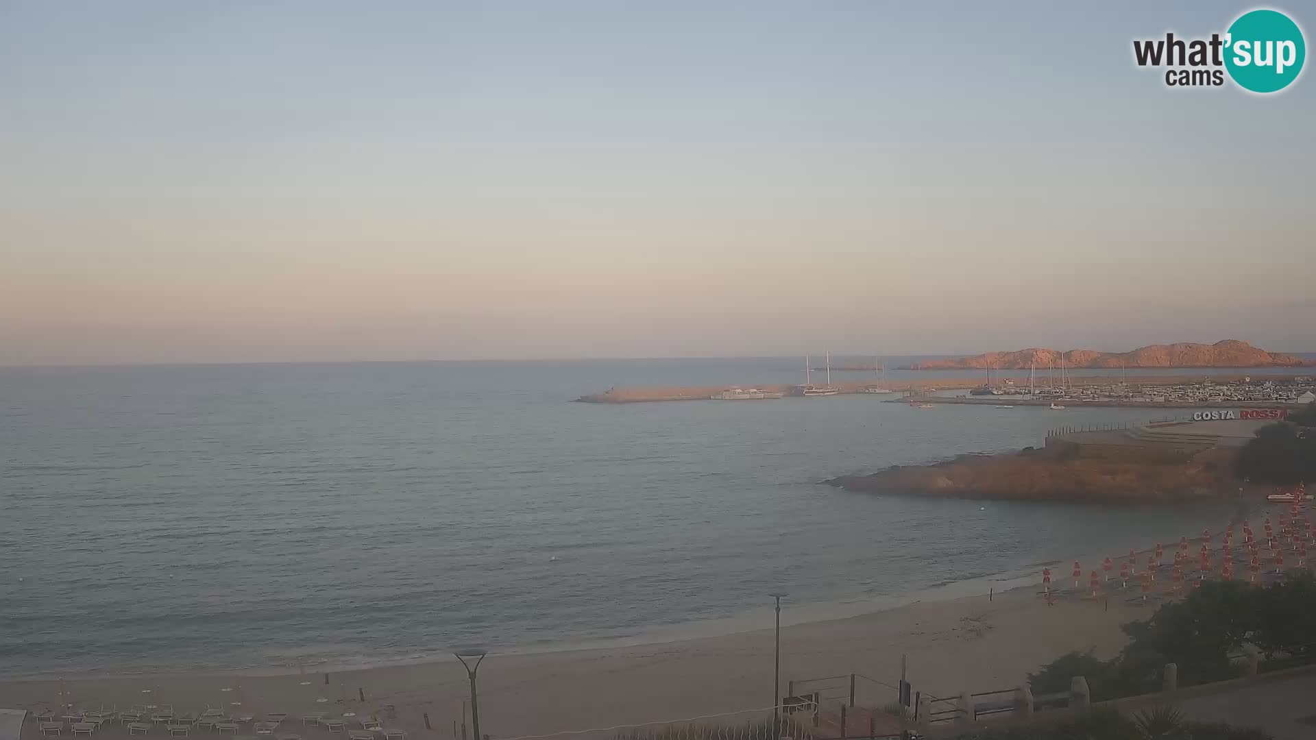 Webcam de la plage d’Isola Rossa – Vue en direct de la magnifique côte de la Sardaigne