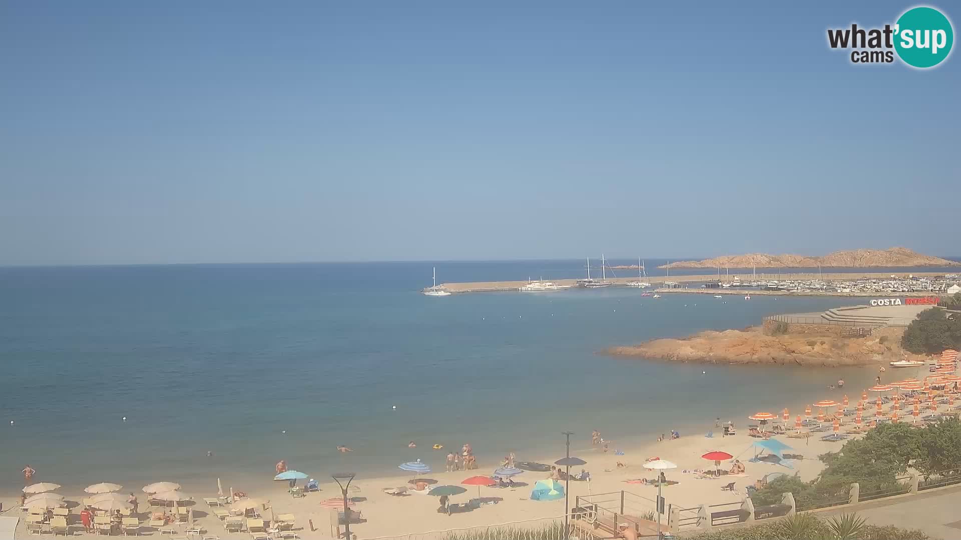 Isola Rossa Strand Webcam – Live-Ansicht der atemberaubenden Küstenlinie von Sardinien