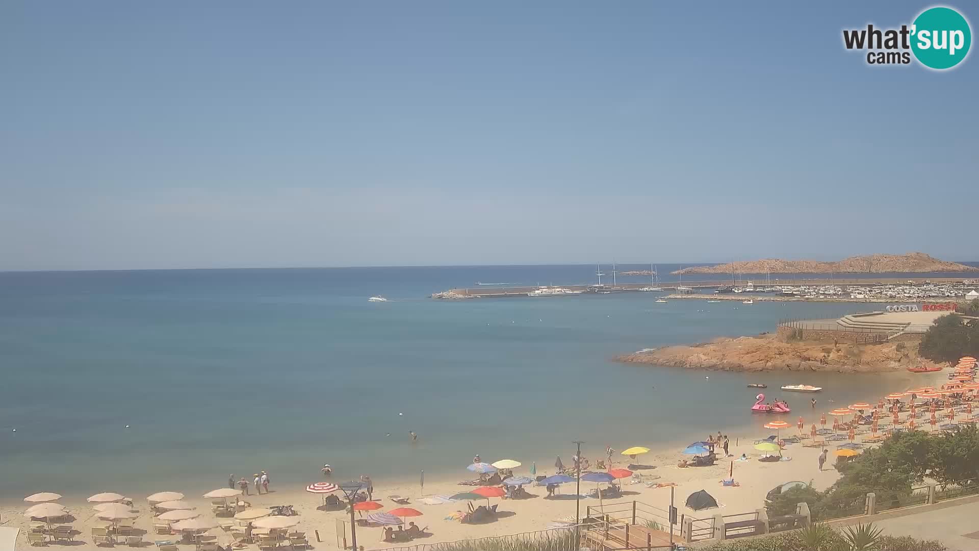 Web kamera plaže Isola Rossa – Uživo pogled na predivnu obalu Sardinije