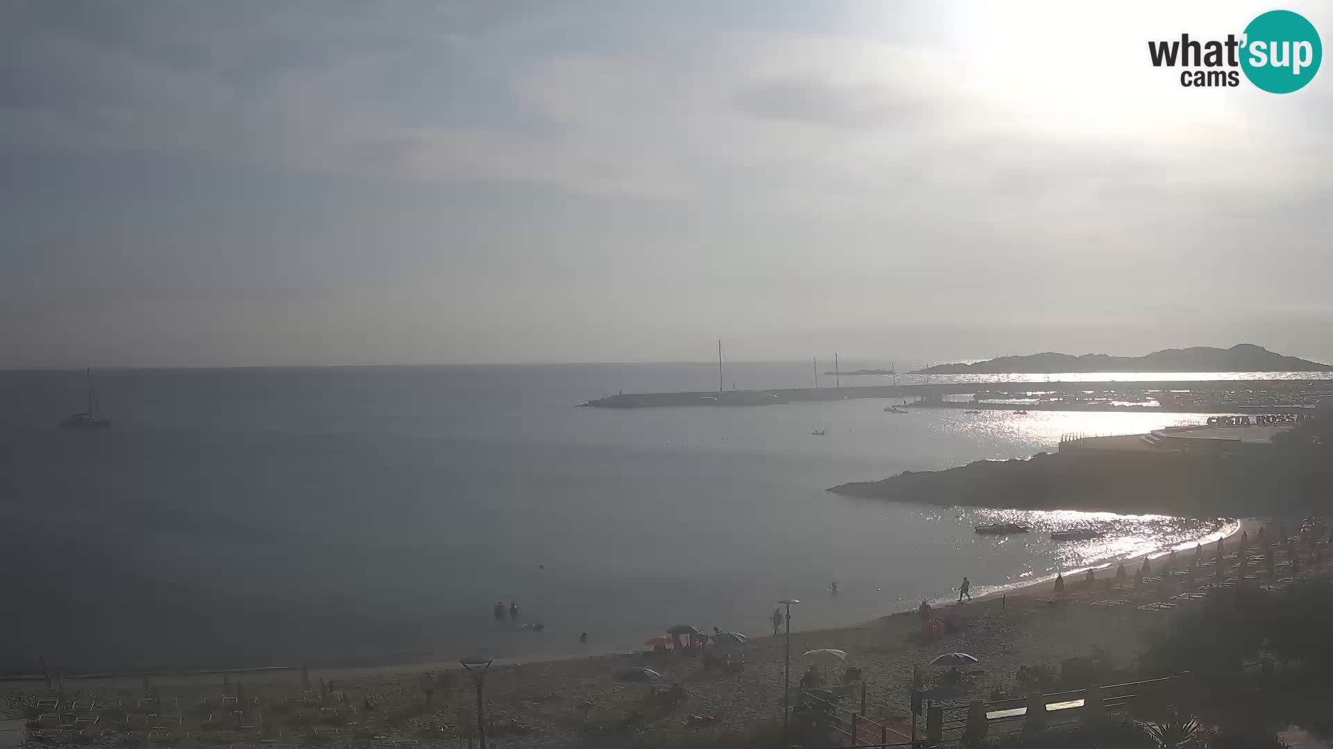 Webcam de la playa de Isola Rossa – Vista en vivo de la maravillosa costa de Cerdeña