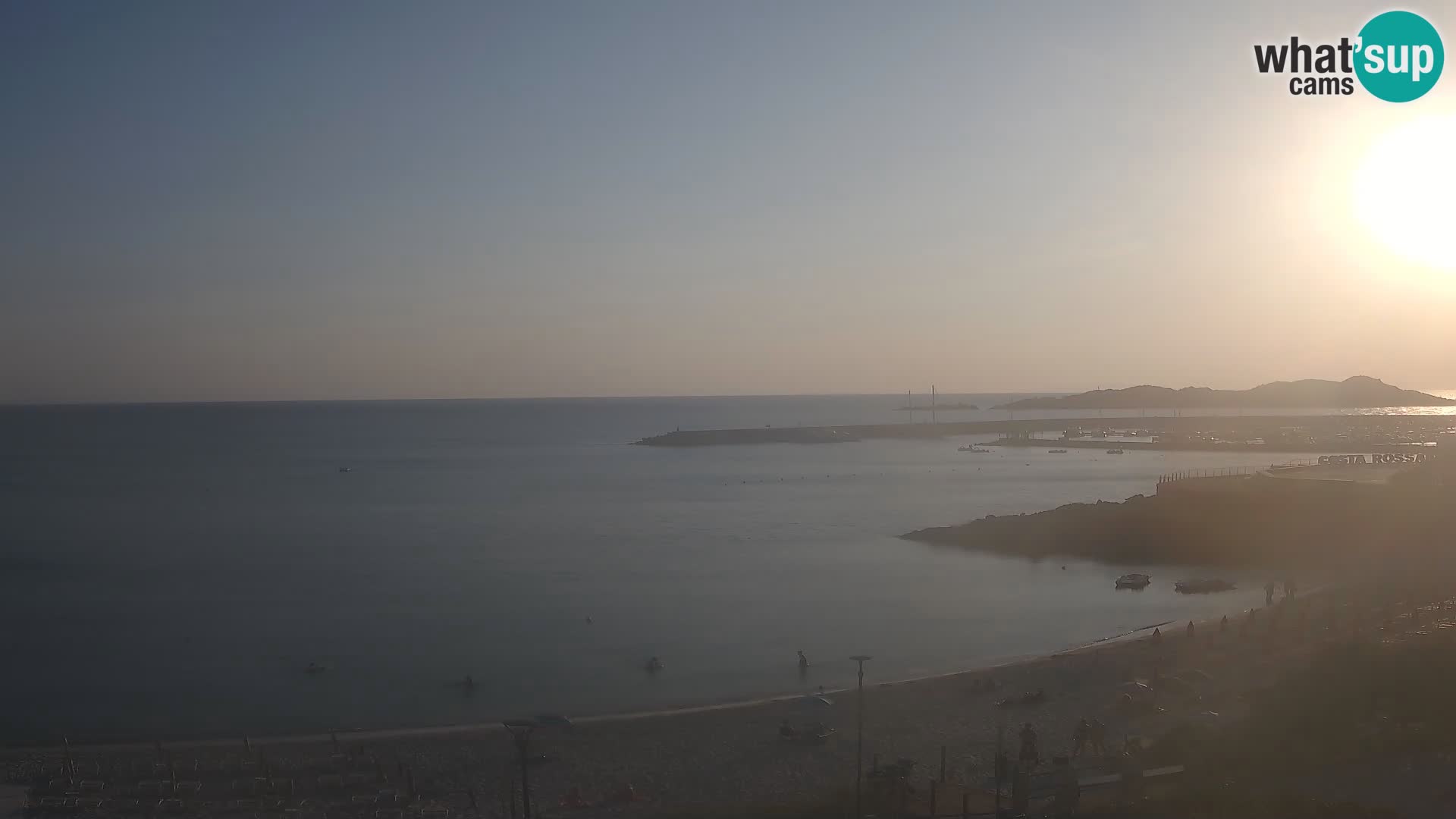 Webcam de la plage d’Isola Rossa – Vue en direct de la magnifique côte de la Sardaigne