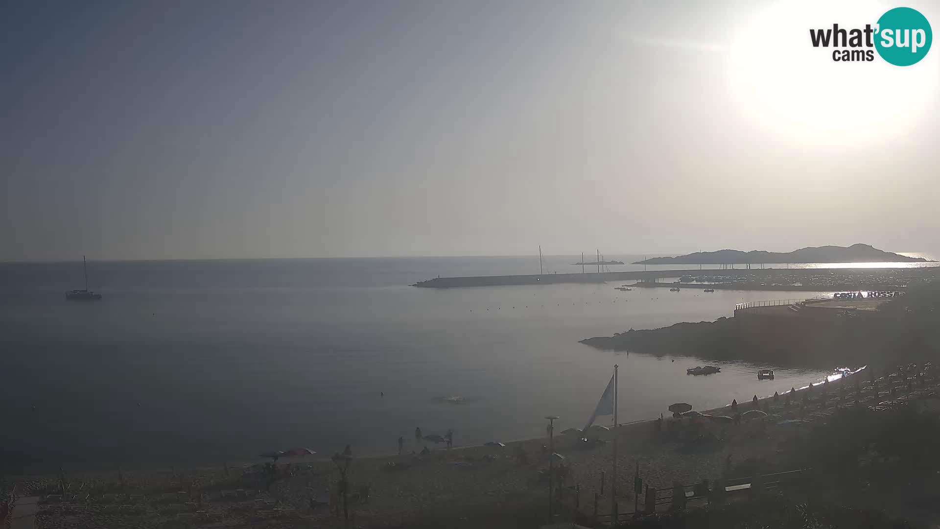 Isola Rossa Strand Webcam – Live-Ansicht der atemberaubenden Küstenlinie von Sardinien