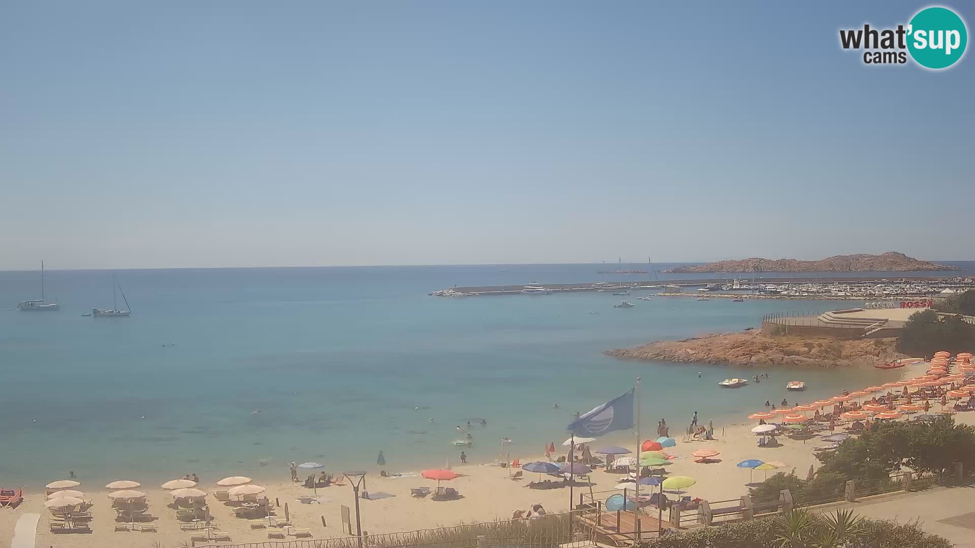 Isola Rossa Strand Webcam – Live-Ansicht der atemberaubenden Küstenlinie von Sardinien