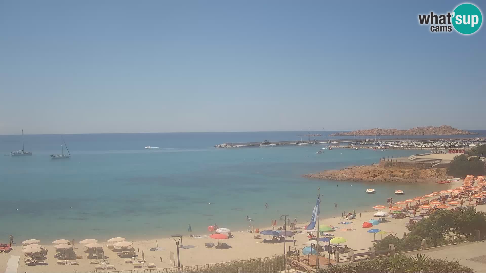 Isola Rossa Strand Webcam – Live-Ansicht der atemberaubenden Küstenlinie von Sardinien