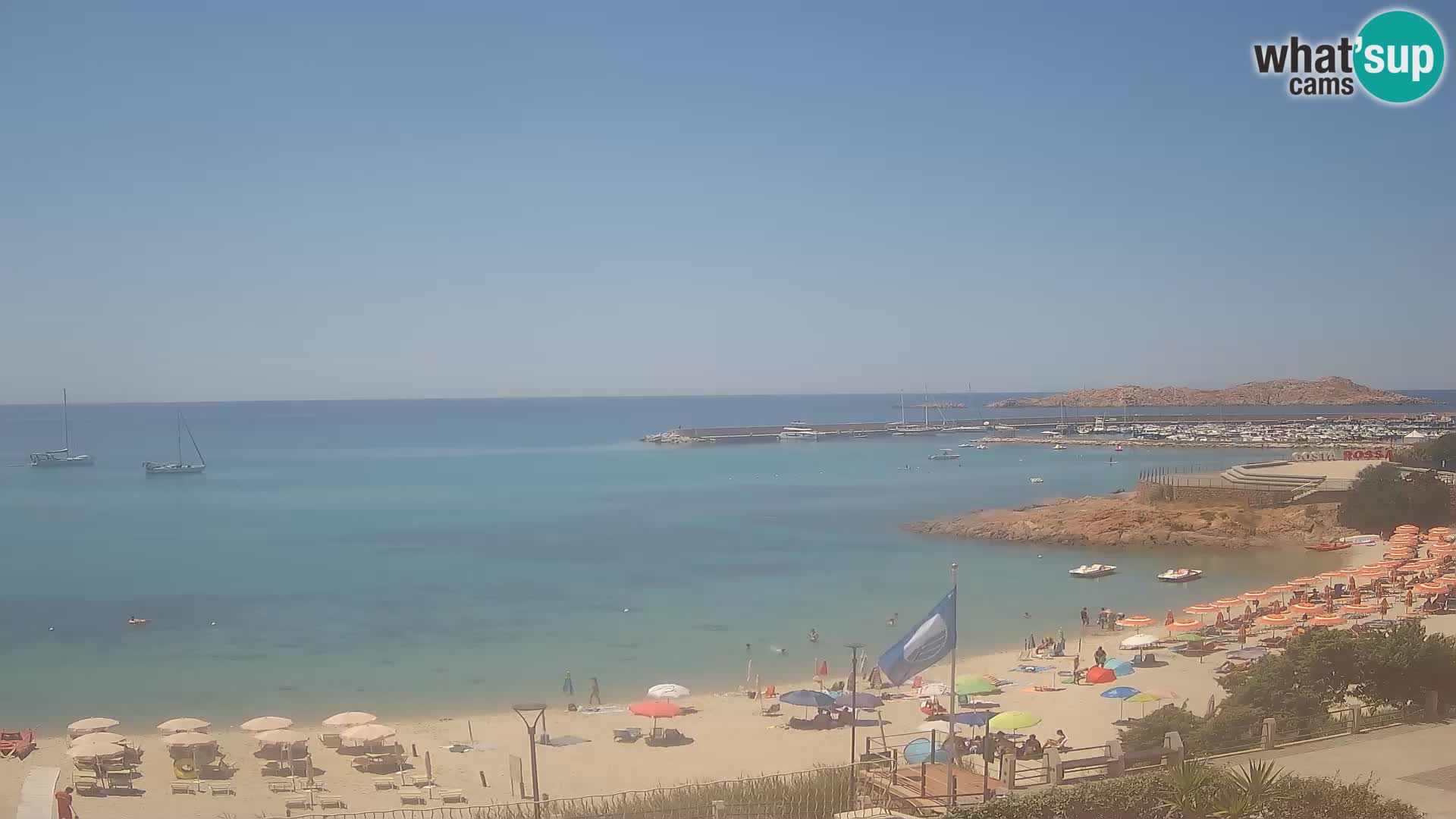 Isola Rossa Strand Webcam – Live-Ansicht der atemberaubenden Küstenlinie von Sardinien