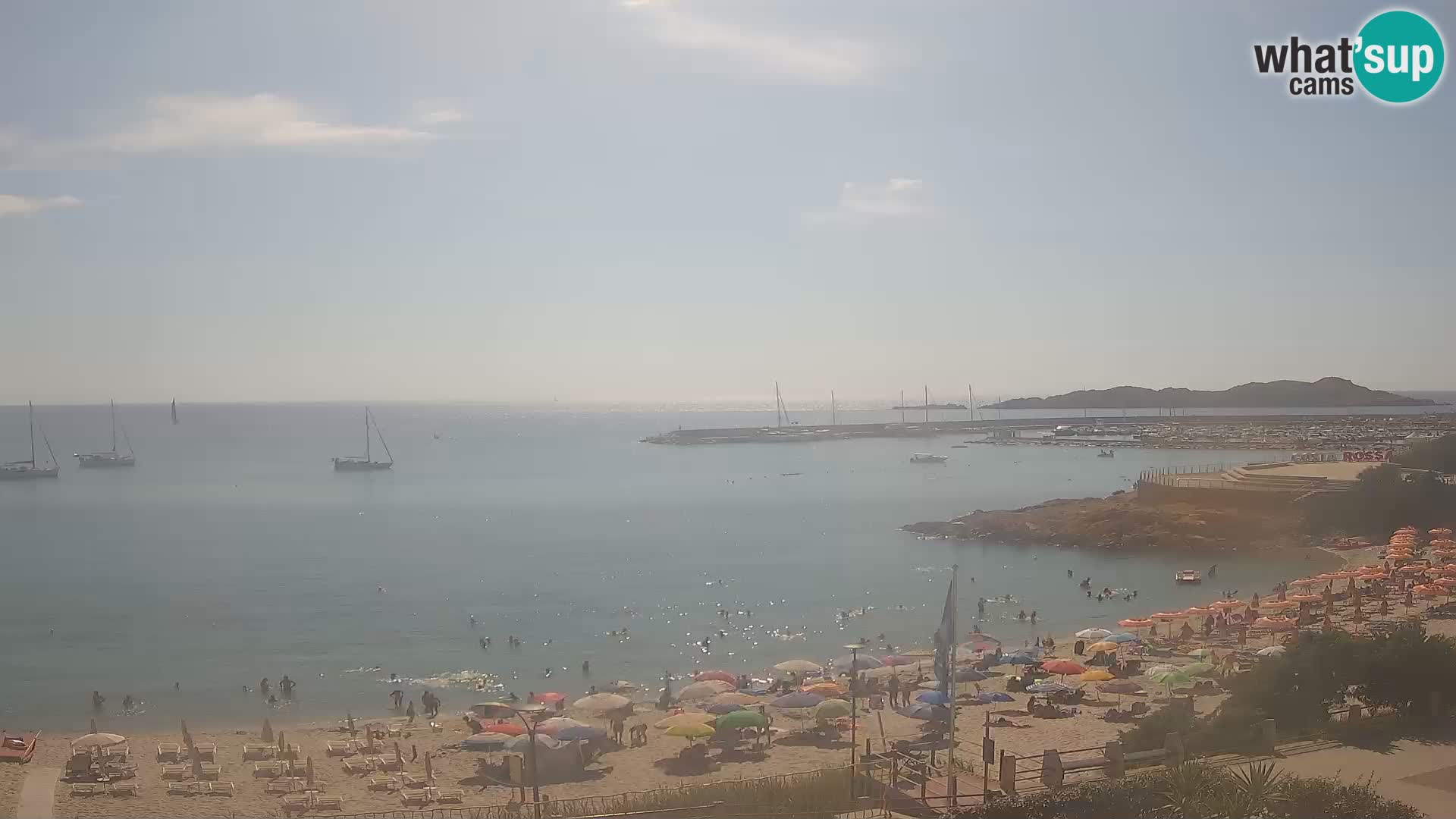 Isola Rossa Strand Webcam – Live-Ansicht der atemberaubenden Küstenlinie von Sardinien
