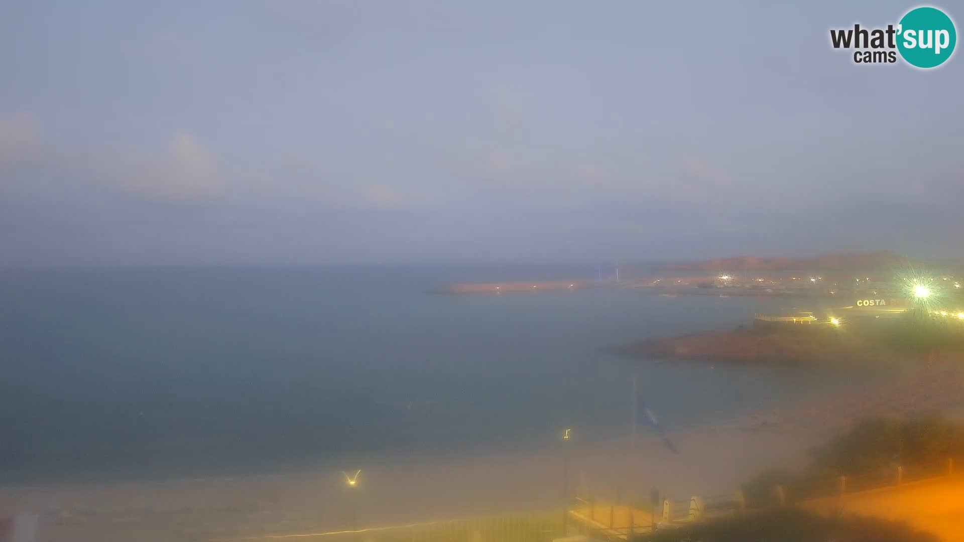 Webcam de la plage d’Isola Rossa – Vue en direct de la magnifique côte de la Sardaigne