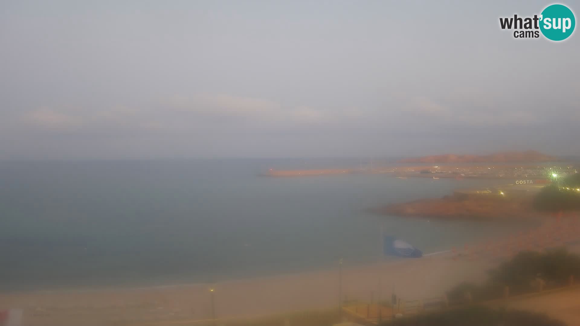 Webcam de la playa de Isola Rossa – Vista en vivo de la maravillosa costa de Cerdeña