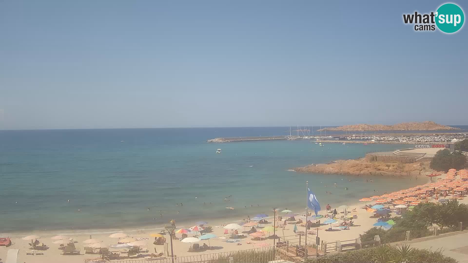 Spletna kamera plaže Isola Rossa – V živo si oglejte čudovito obalo Sardinije