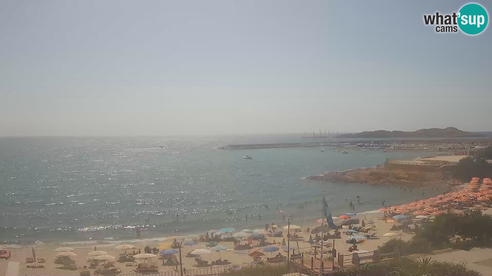 Webcam de la playa de Isola Rossa – Vista en vivo de la maravillosa costa de Cerdeña
