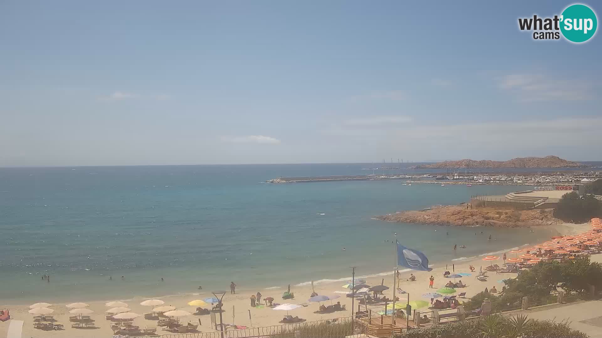 Webcam de la playa de Isola Rossa – Vista en vivo de la maravillosa costa de Cerdeña