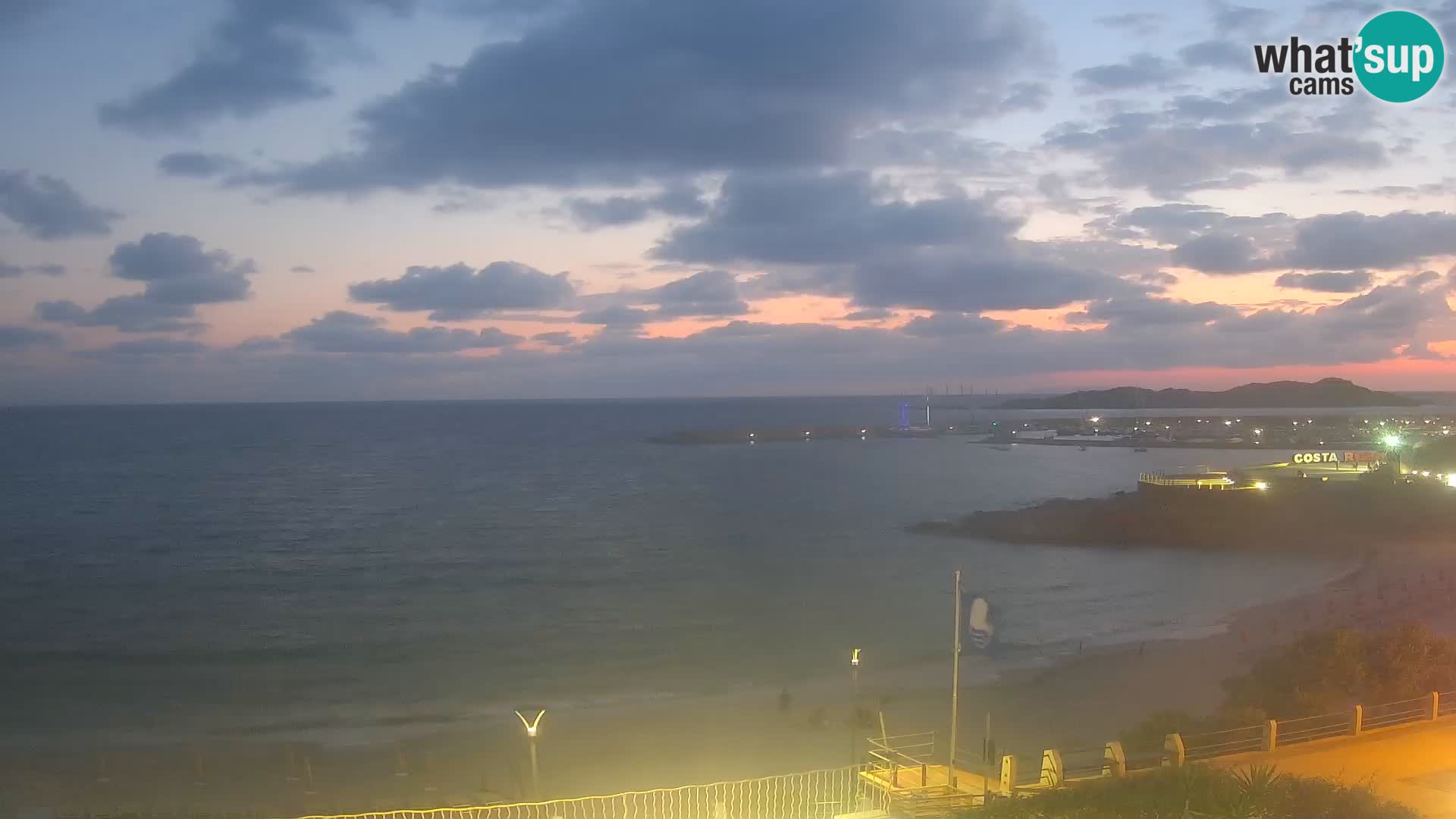 Webcam de la playa de Isola Rossa – Vista en vivo de la maravillosa costa de Cerdeña