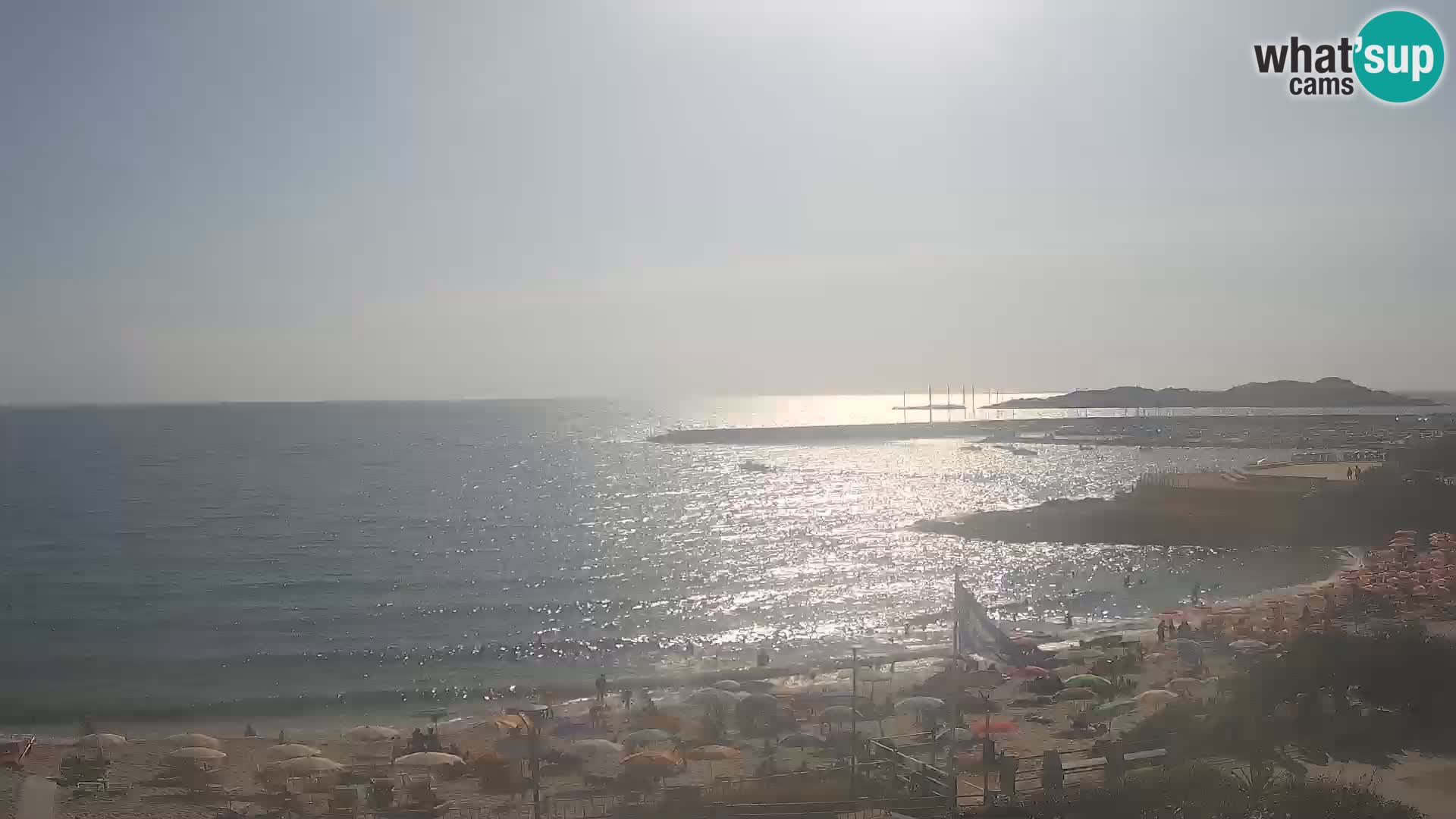 Webcam de la playa de Isola Rossa – Vista en vivo de la maravillosa costa de Cerdeña