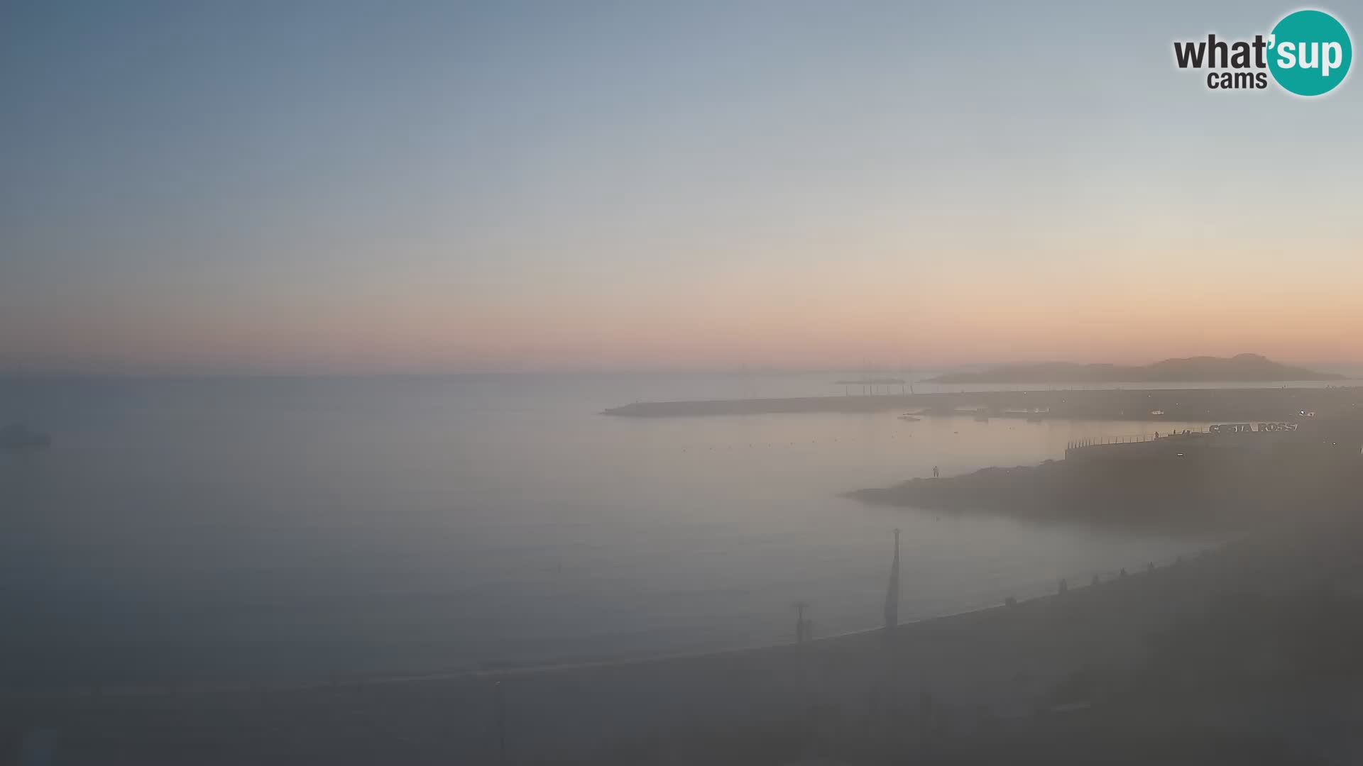 Webcam de la plage d’Isola Rossa – Vue en direct de la magnifique côte de la Sardaigne