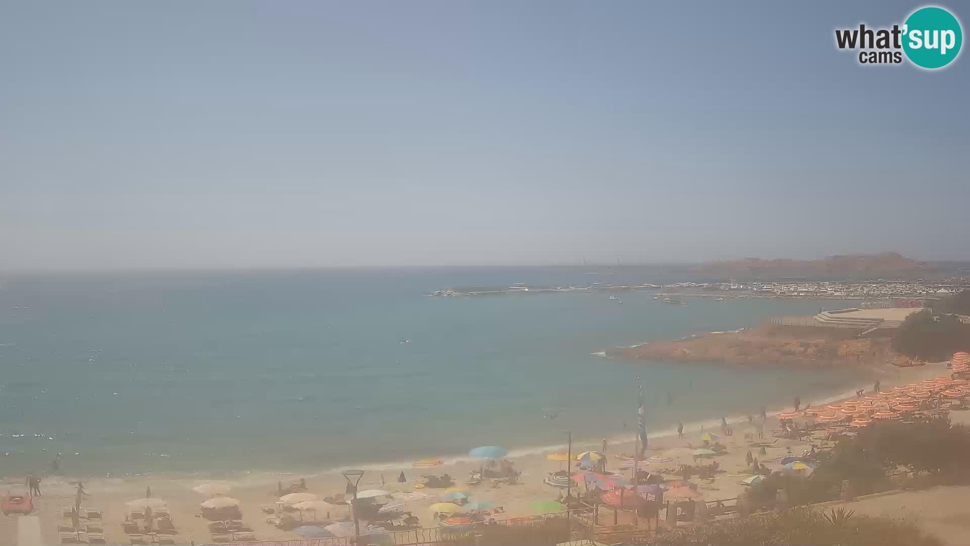 Webcam de la plage d’Isola Rossa – Vue en direct de la magnifique côte de la Sardaigne