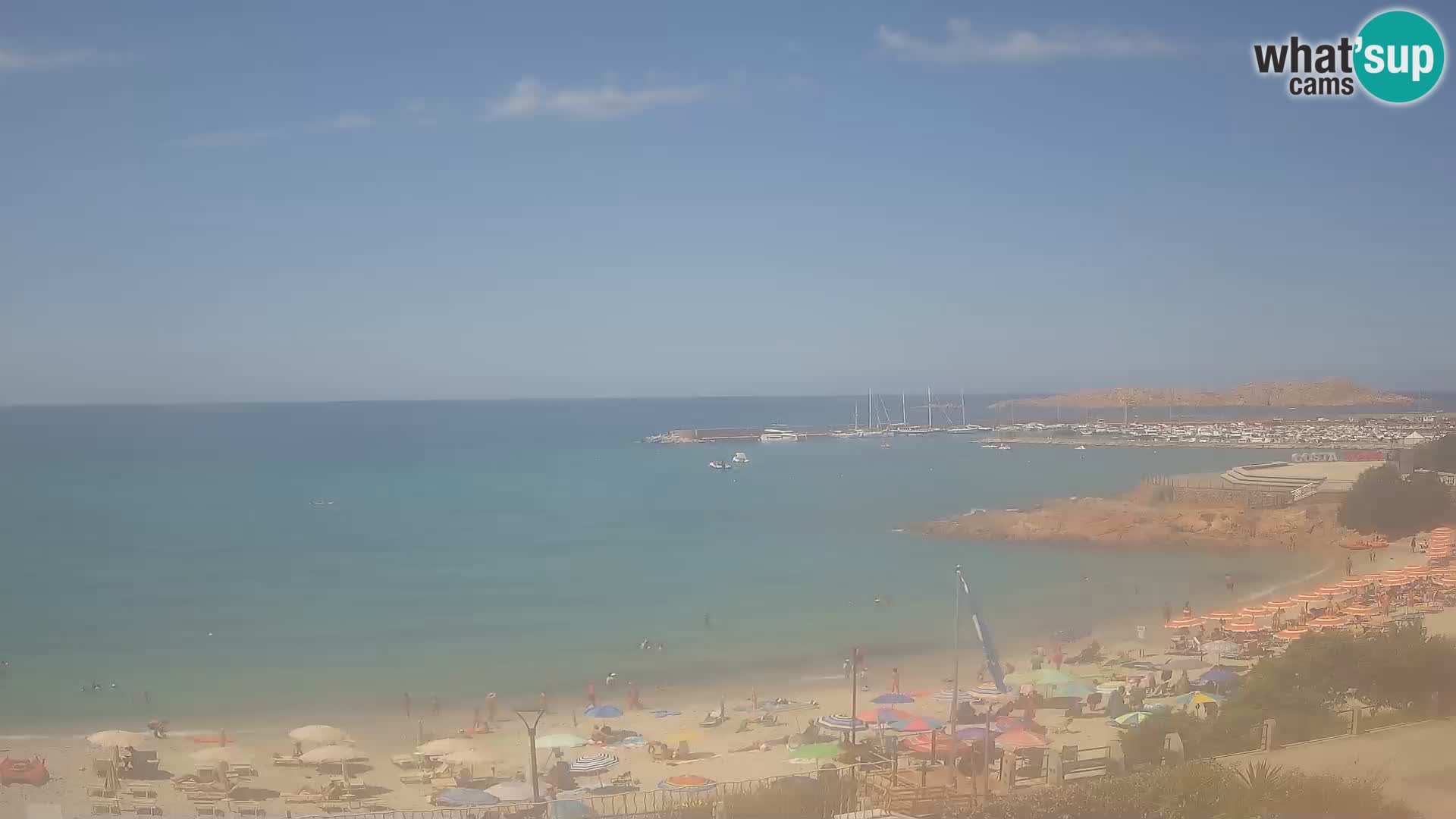 Webcam de la playa de Isola Rossa – Vista en vivo de la maravillosa costa de Cerdeña