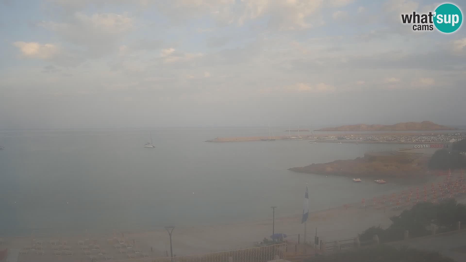Webcam de la playa de Isola Rossa – Vista en vivo de la maravillosa costa de Cerdeña