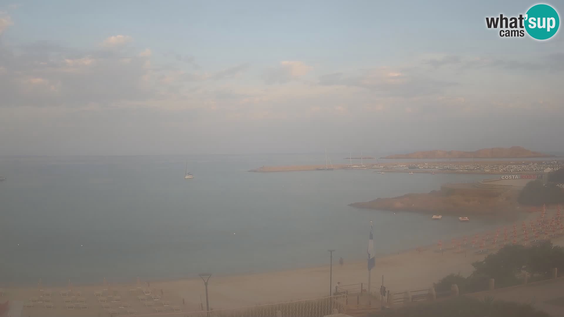 Webcam de la playa de Isola Rossa – Vista en vivo de la maravillosa costa de Cerdeña