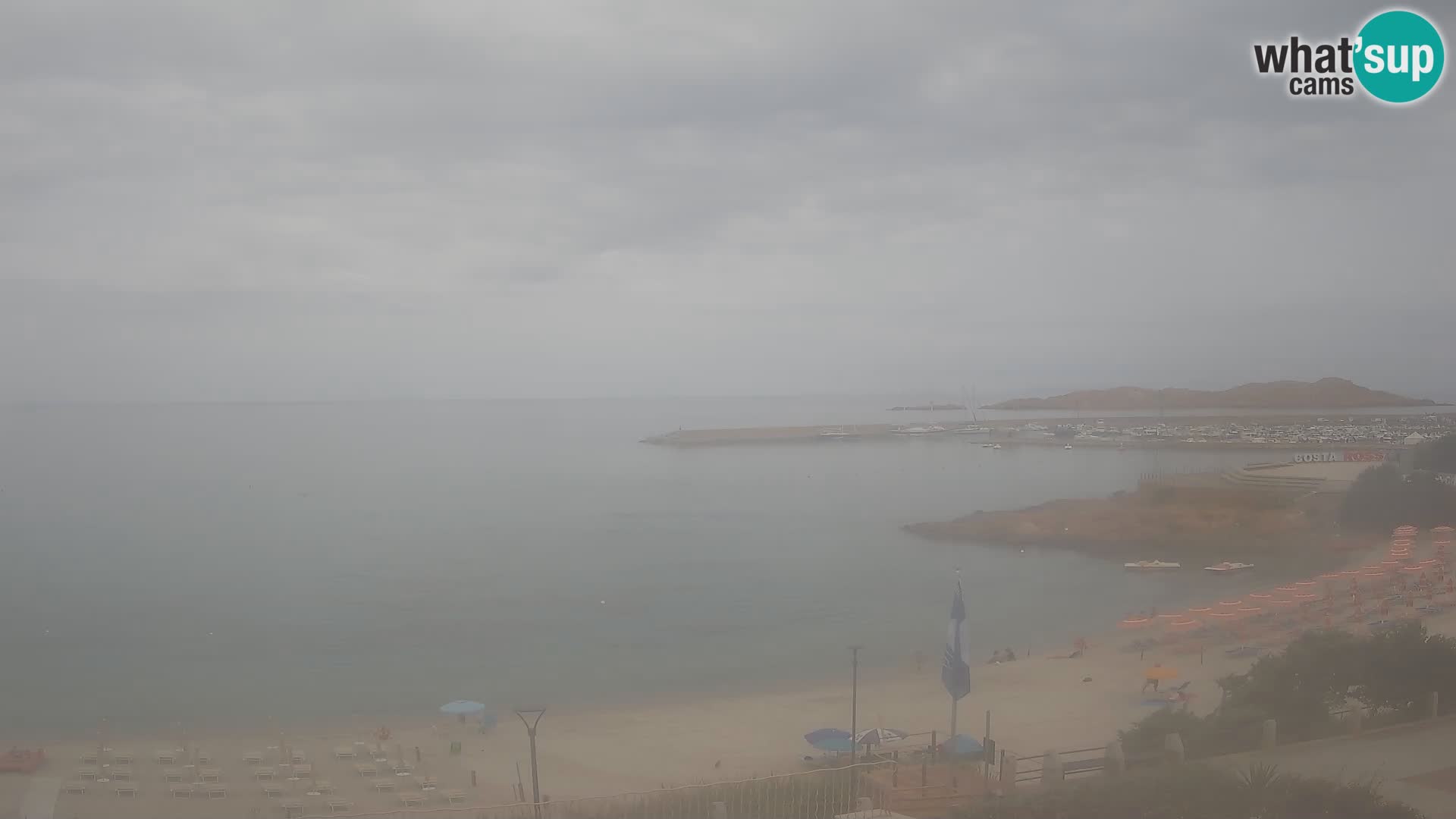 Webcam de la plage d’Isola Rossa – Vue en direct de la magnifique côte de la Sardaigne