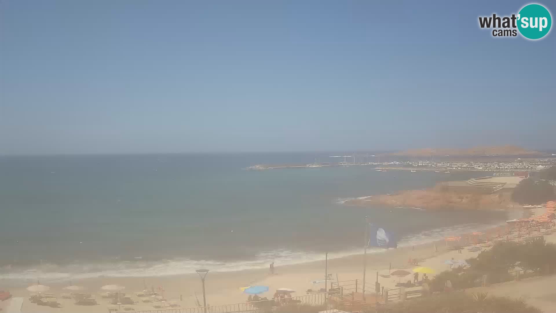 Isola Rossa Strand Webcam – Live-Ansicht der atemberaubenden Küstenlinie von Sardinien