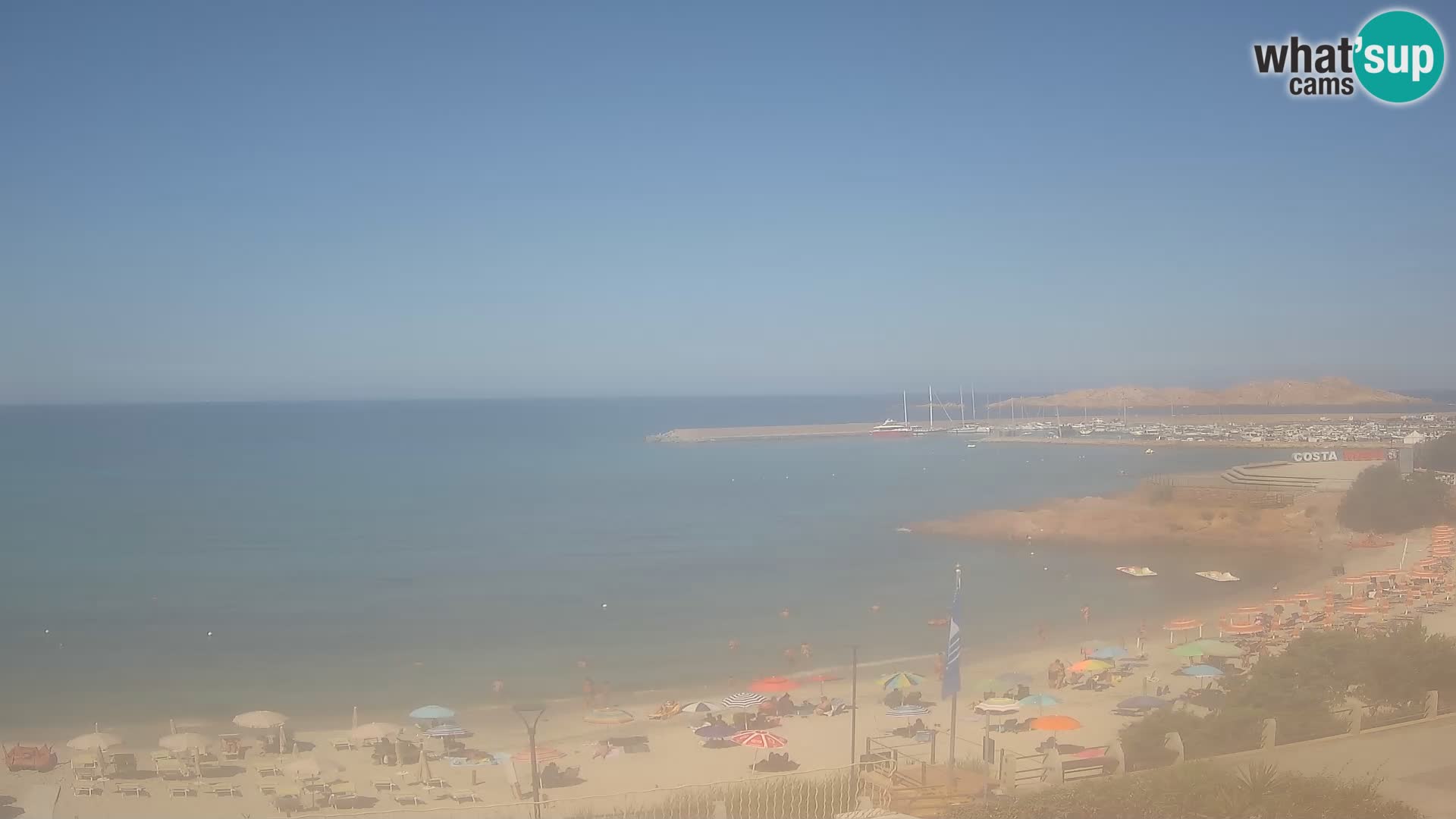 Isola Rossa Strand Webcam – Live-Ansicht der atemberaubenden Küstenlinie von Sardinien