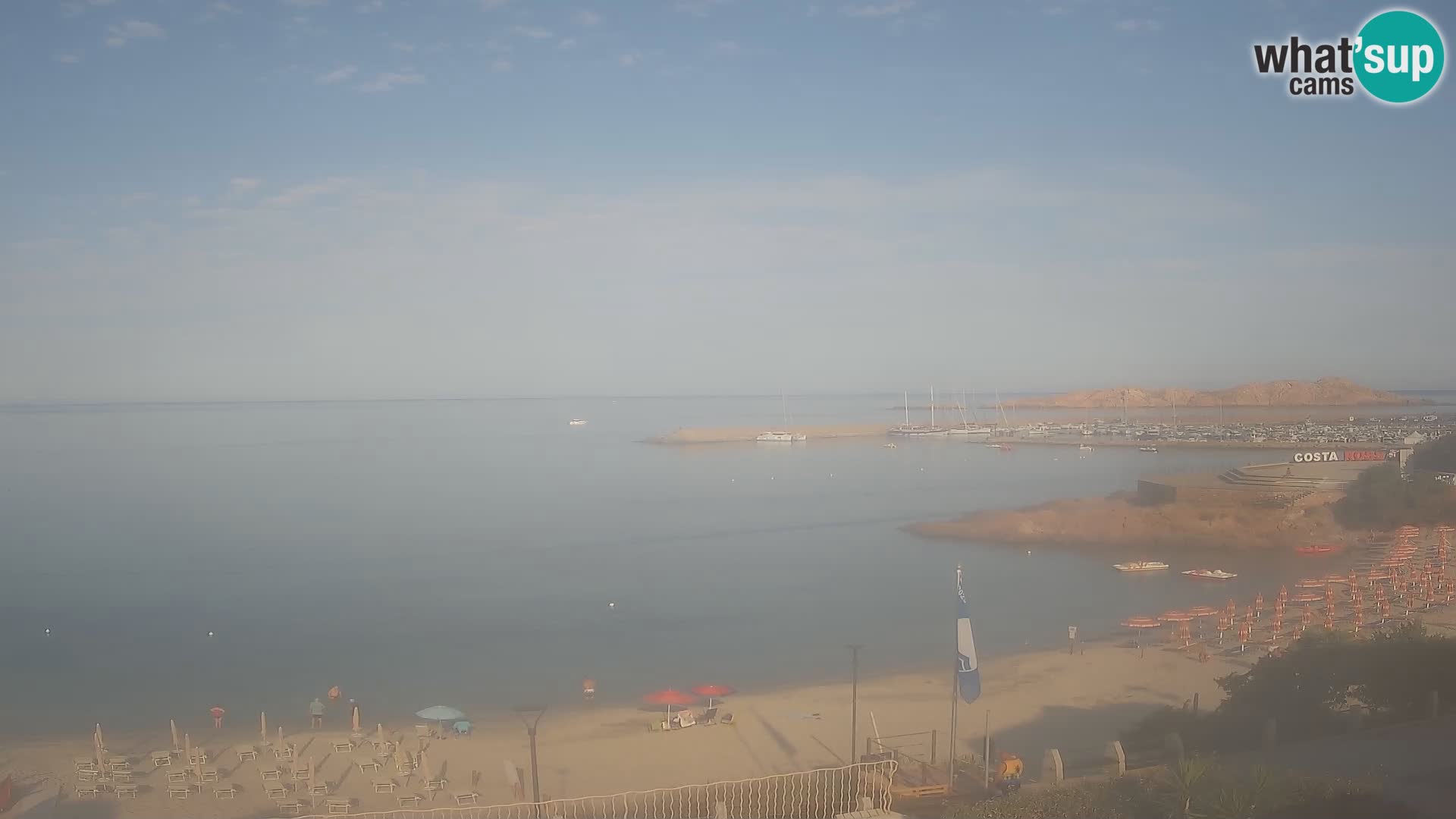 Isola Rossa Strand Webcam – Live-Ansicht der atemberaubenden Küstenlinie von Sardinien