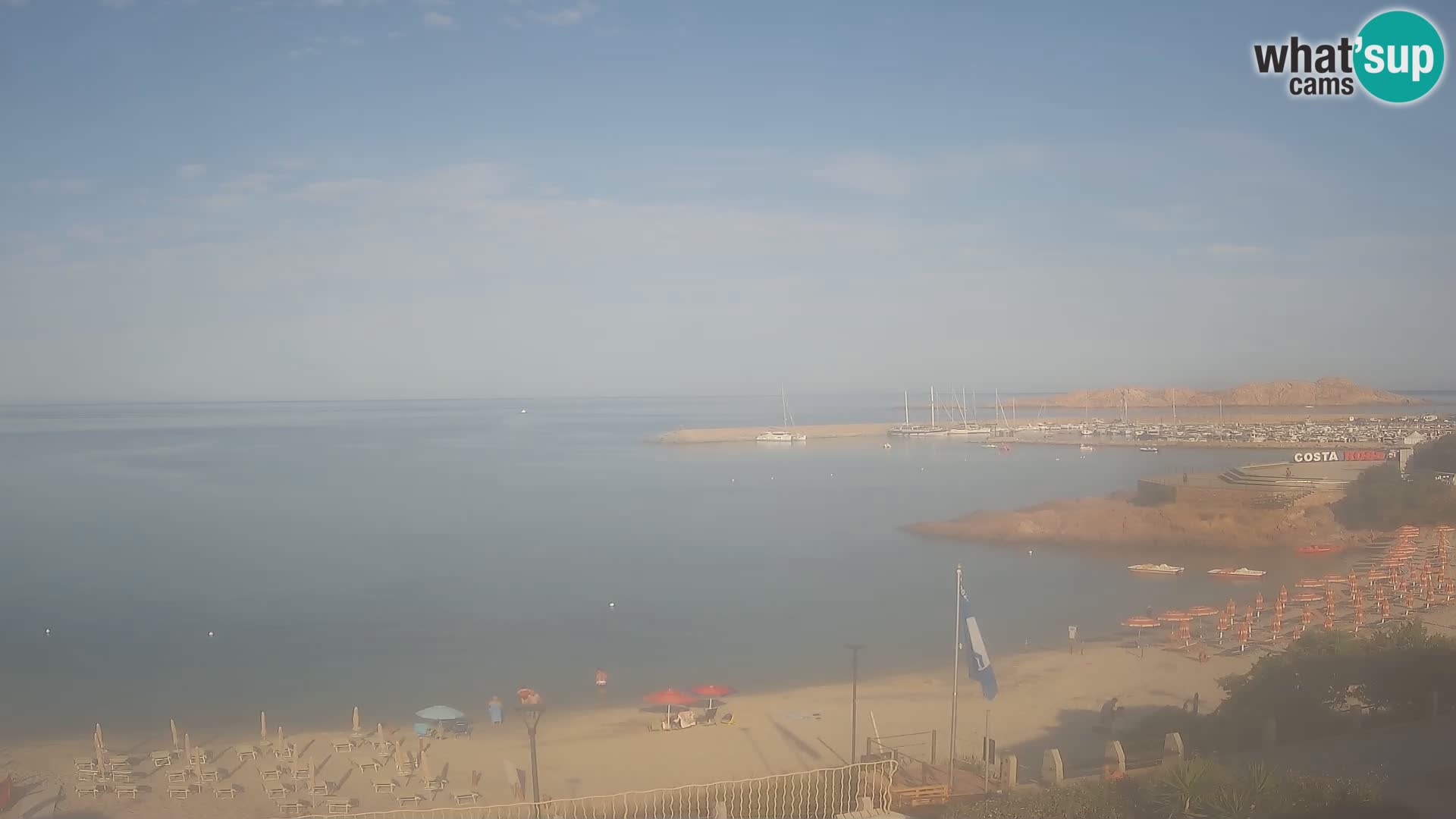 Isola Rossa Strand Webcam – Live-Ansicht der atemberaubenden Küstenlinie von Sardinien