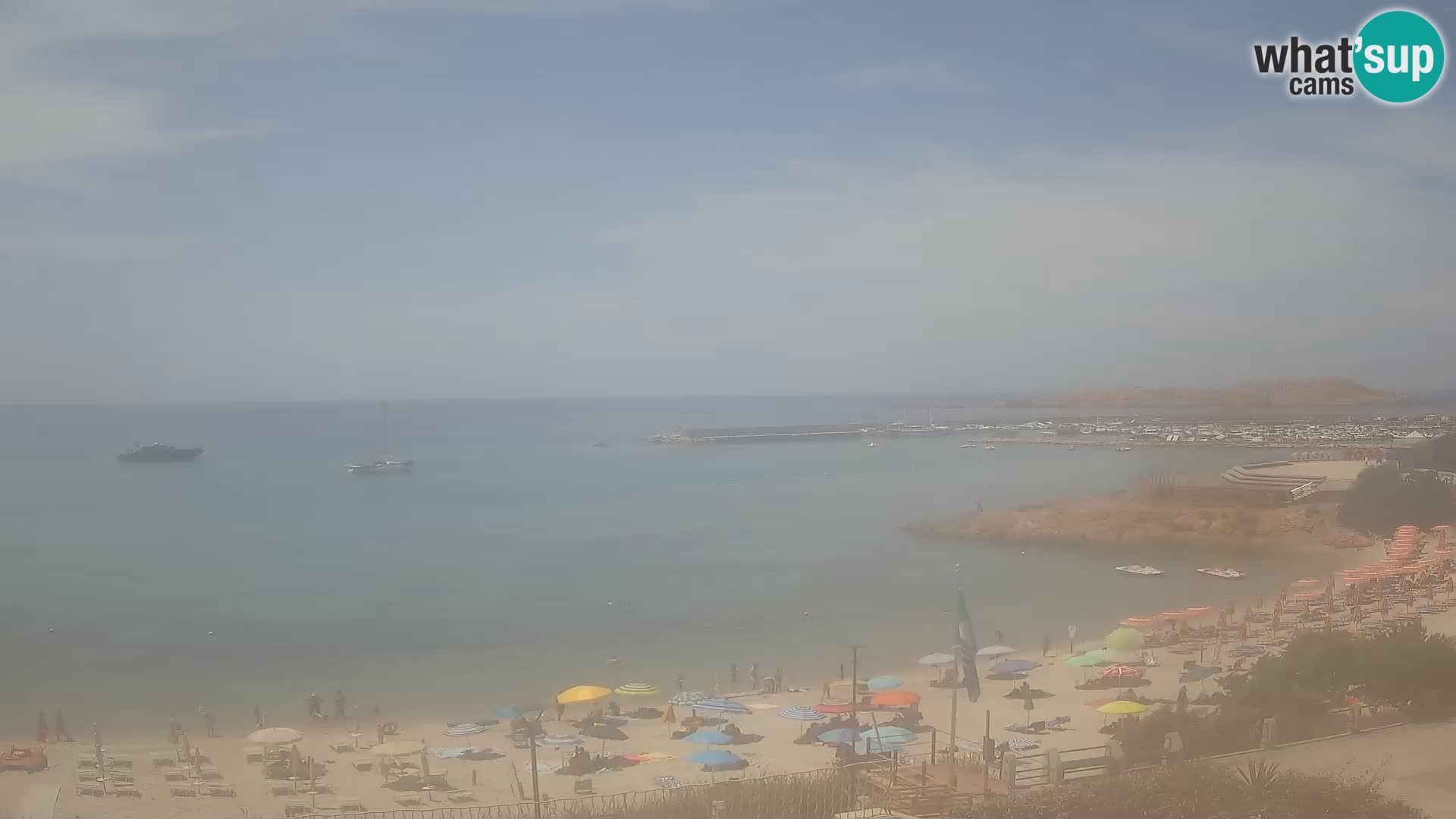 Webcam de la plage d’Isola Rossa – Vue en direct de la magnifique côte de la Sardaigne