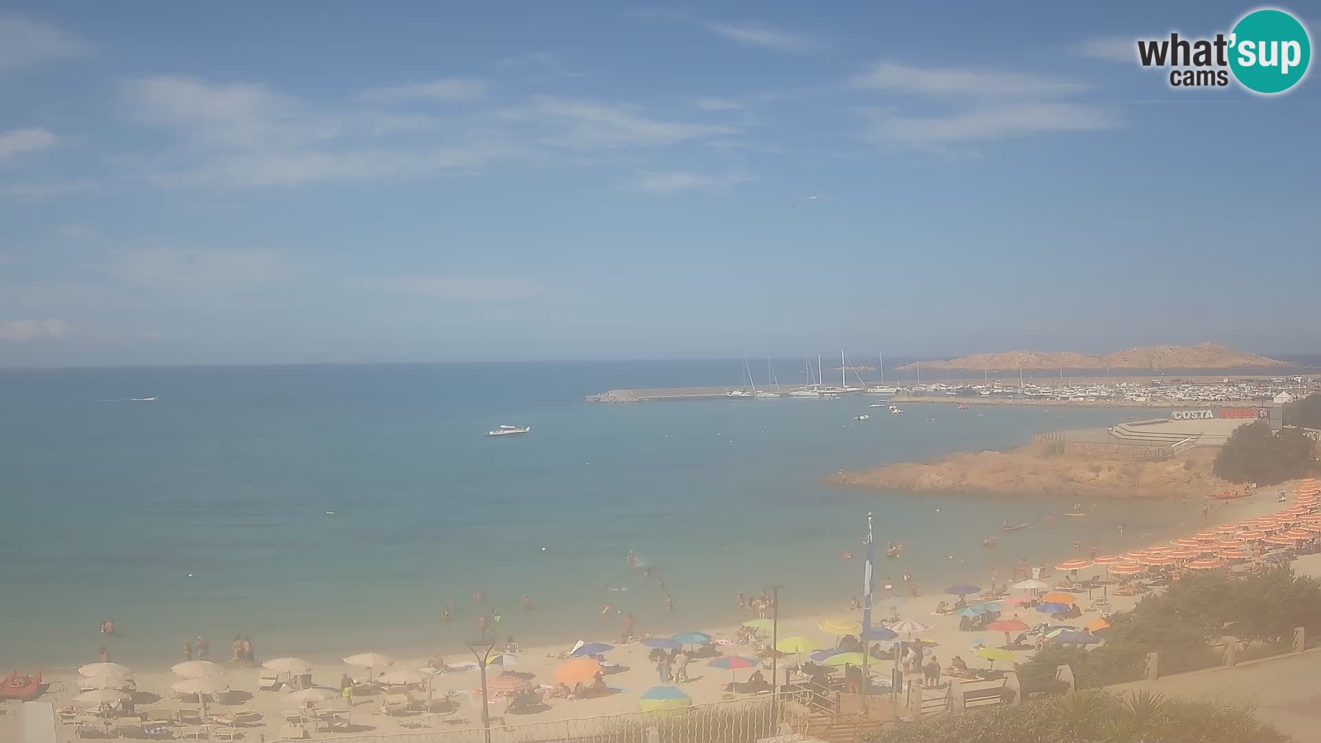 Spletna kamera plaže Isola Rossa – V živo si oglejte čudovito obalo Sardinije