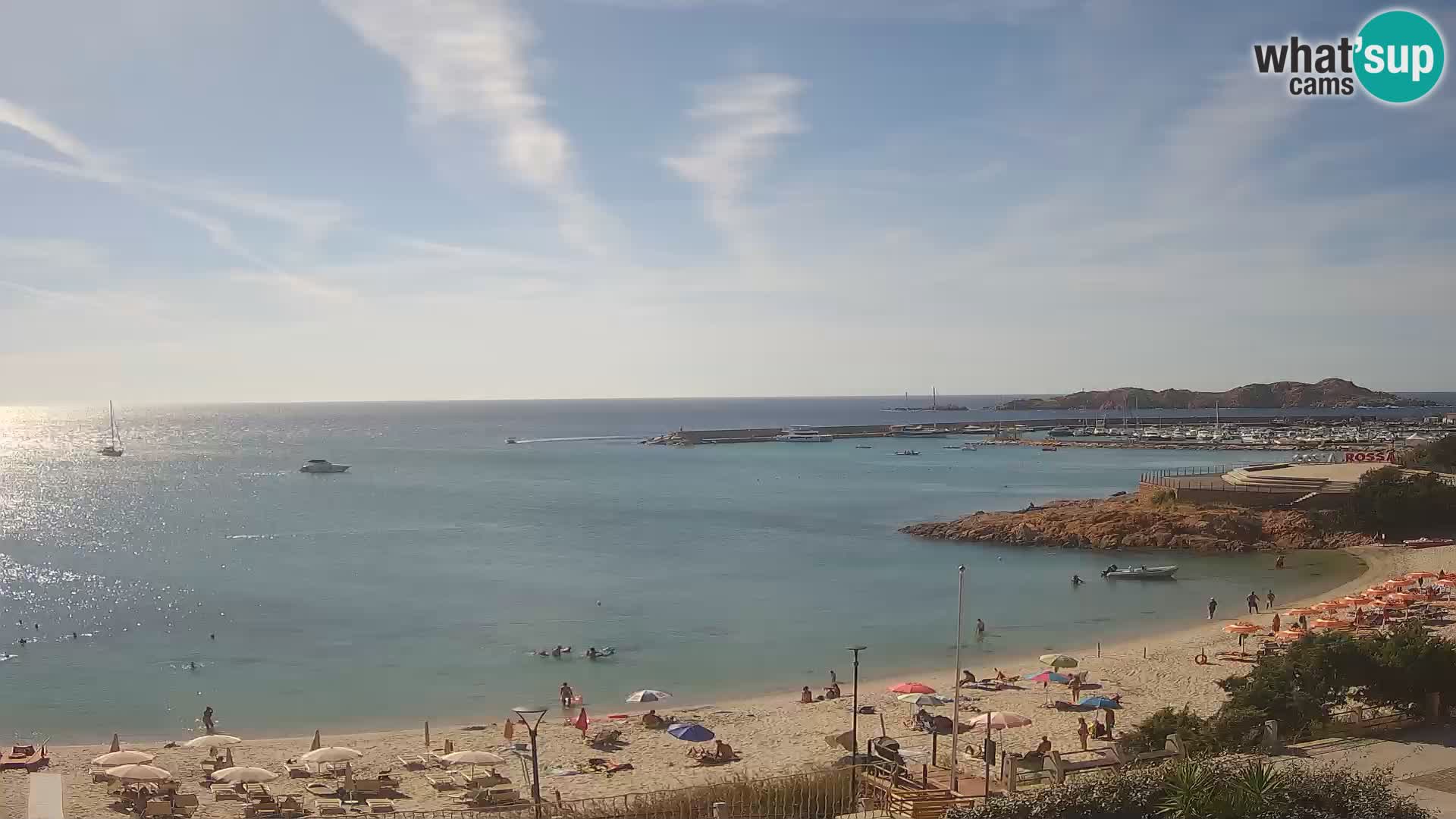 Web kamera plaže Isola Rossa – Uživo pogled na predivnu obalu Sardinije