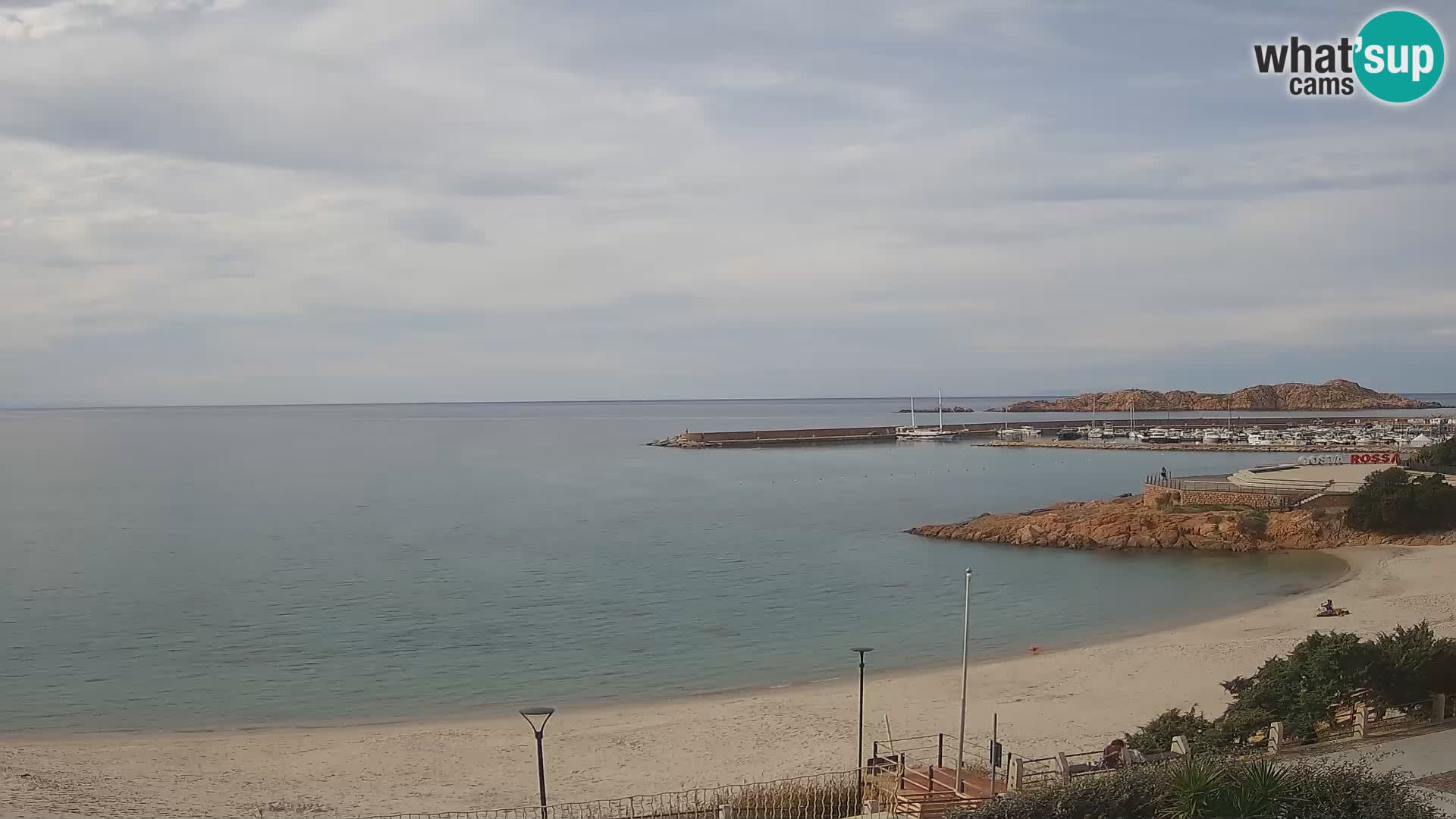 Webcam de la playa de Isola Rossa – Vista en vivo de la maravillosa costa de Cerdeña
