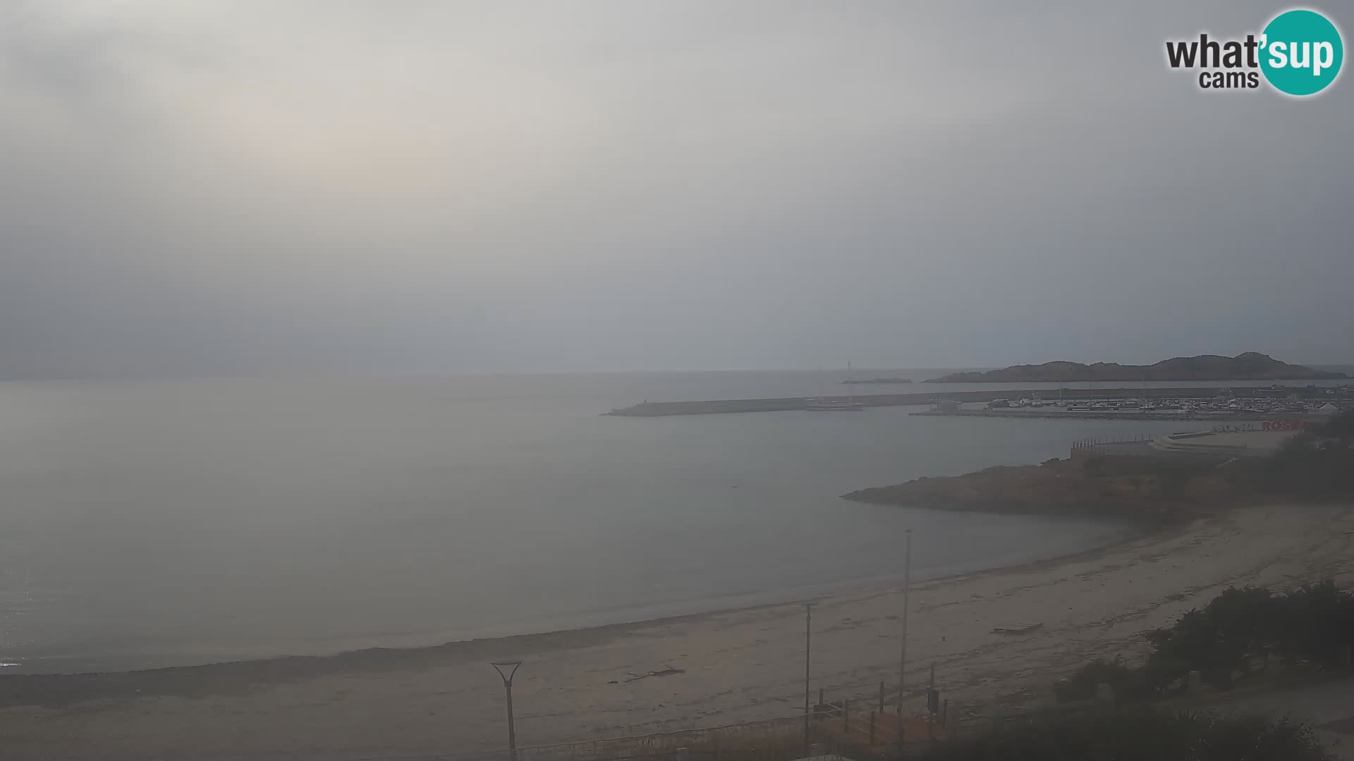 Webcam de la plage d’Isola Rossa – Vue en direct de la magnifique côte de la Sardaigne