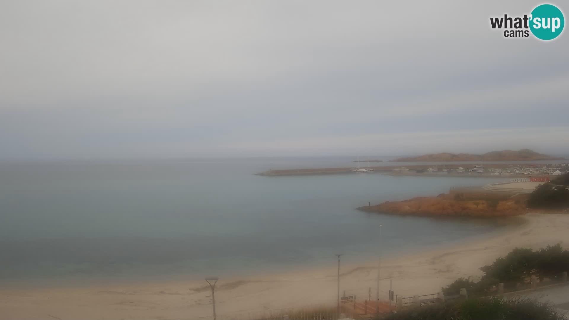 Webcam de la plage d’Isola Rossa – Vue en direct de la magnifique côte de la Sardaigne