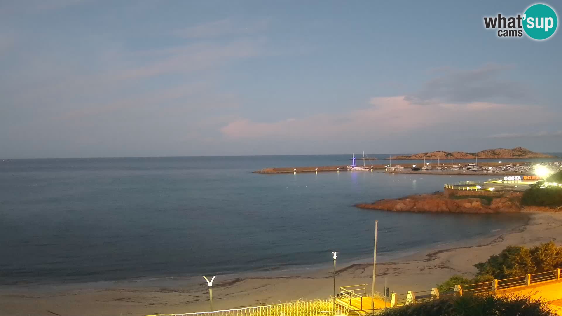 Isola Rossa Strand Webcam – Live-Ansicht der atemberaubenden Küstenlinie von Sardinien