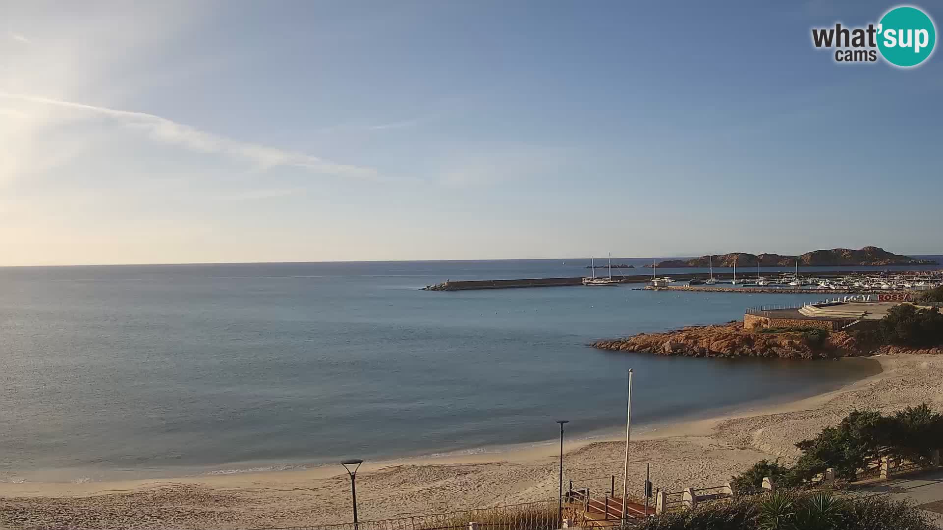 Webcam de la playa de Isola Rossa – Vista en vivo de la maravillosa costa de Cerdeña