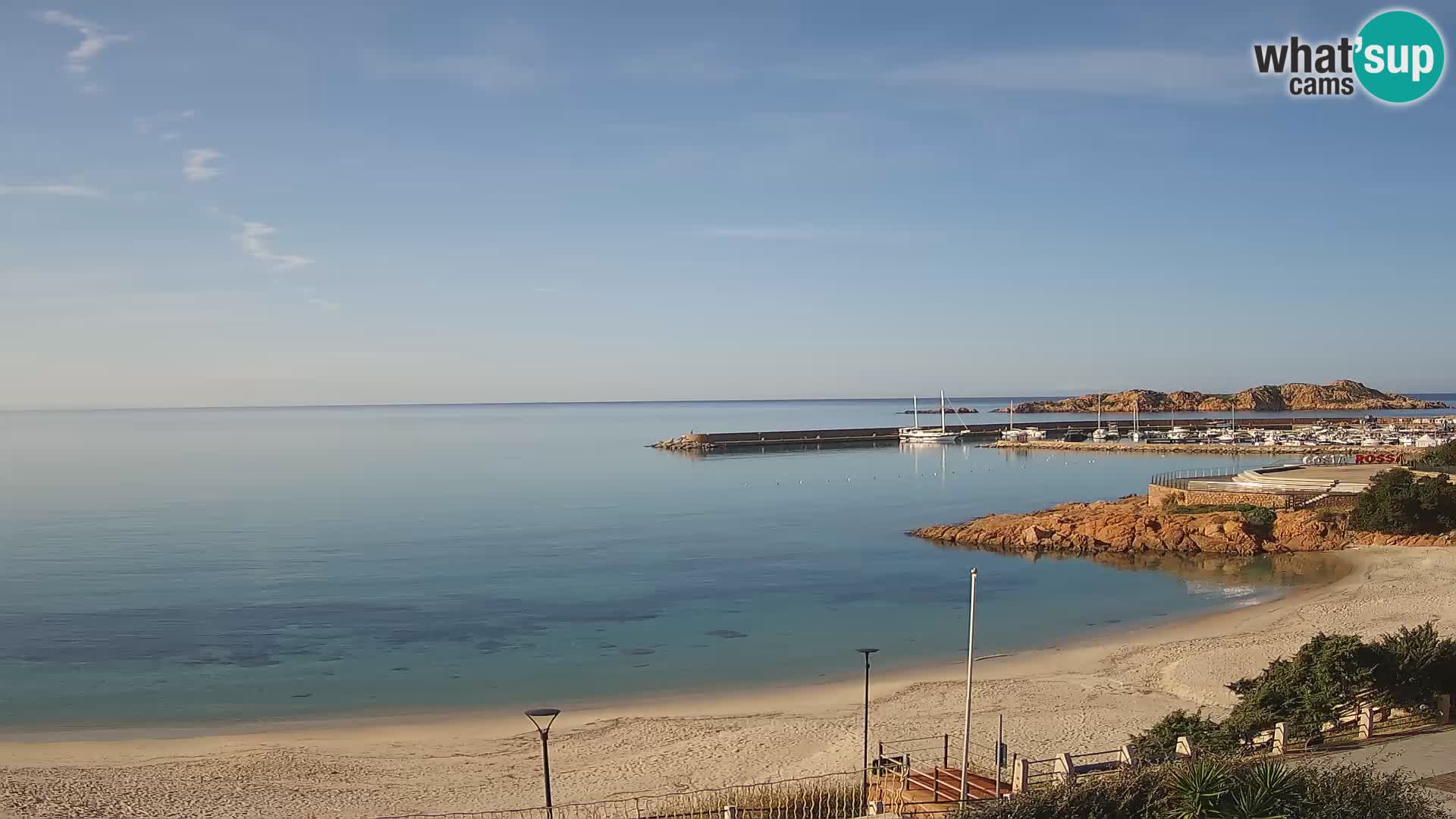 Webcam de la playa de Isola Rossa – Vista en vivo de la maravillosa costa de Cerdeña
