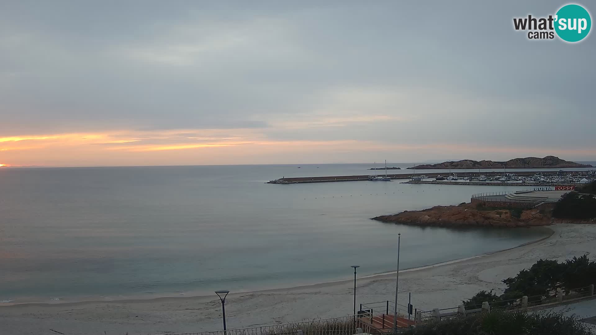 Isola Rossa Strand Webcam – Live-Ansicht der atemberaubenden Küstenlinie von Sardinien