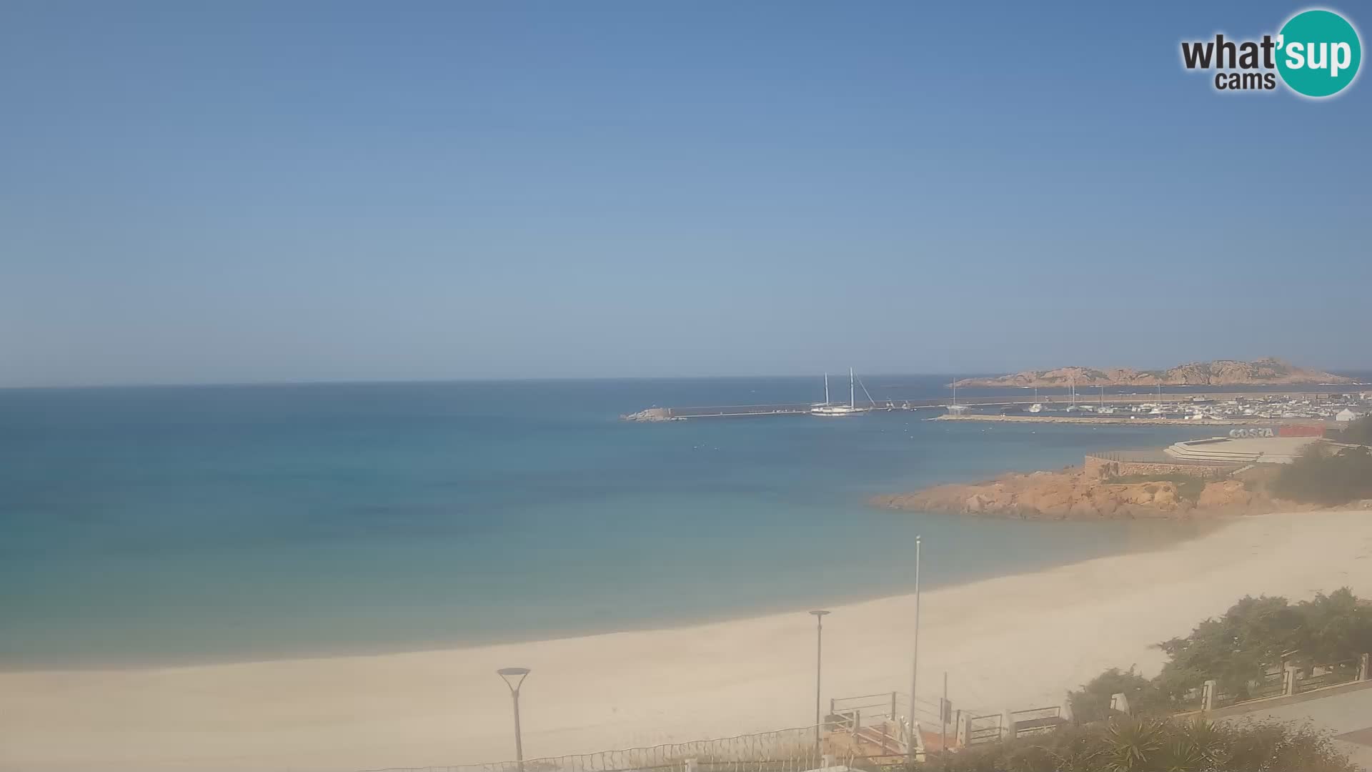 Webcam de la playa de Isola Rossa – Vista en vivo de la maravillosa costa de Cerdeña