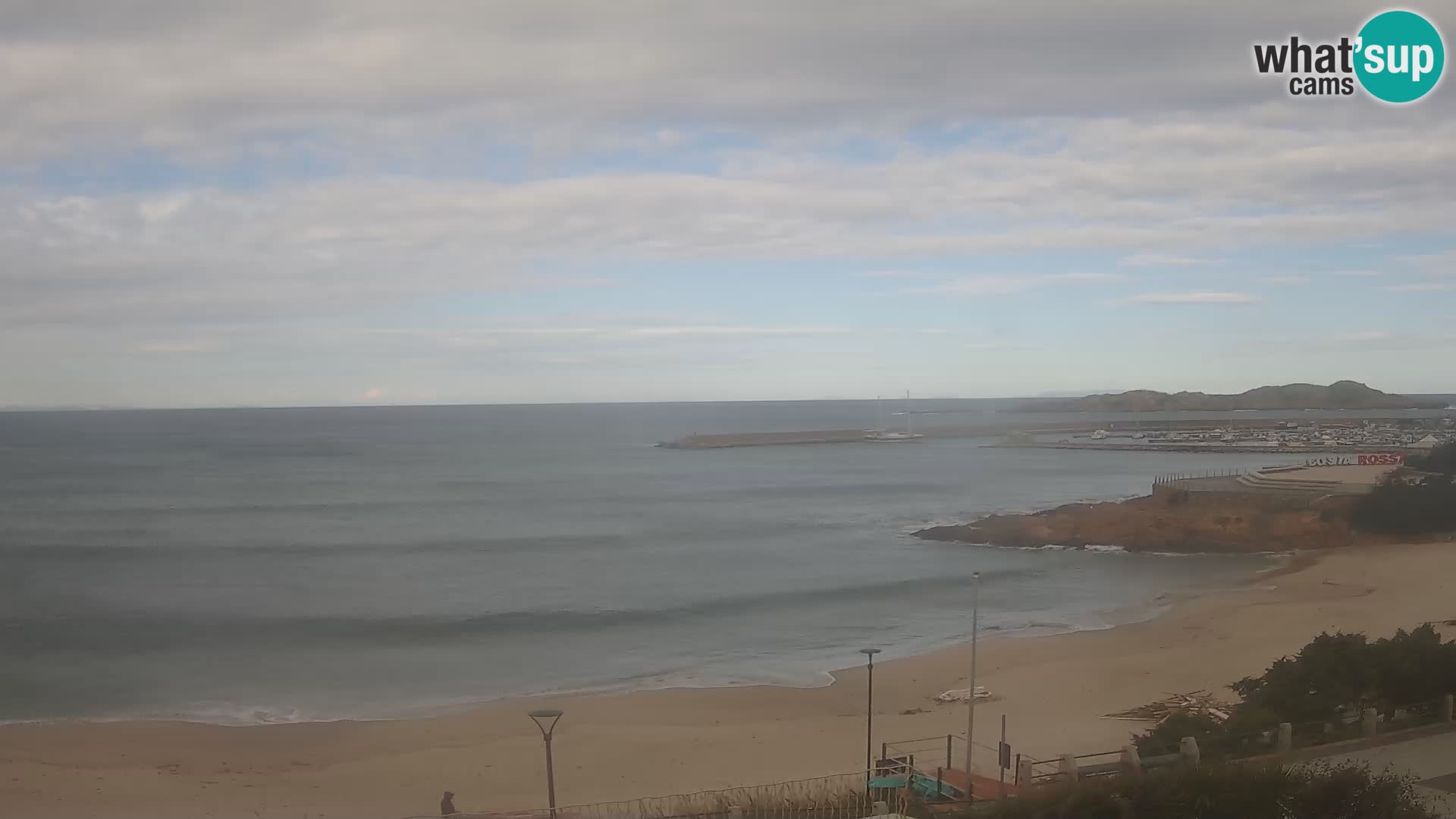 Webcam de la playa de Isola Rossa – Vista en vivo de la maravillosa costa de Cerdeña