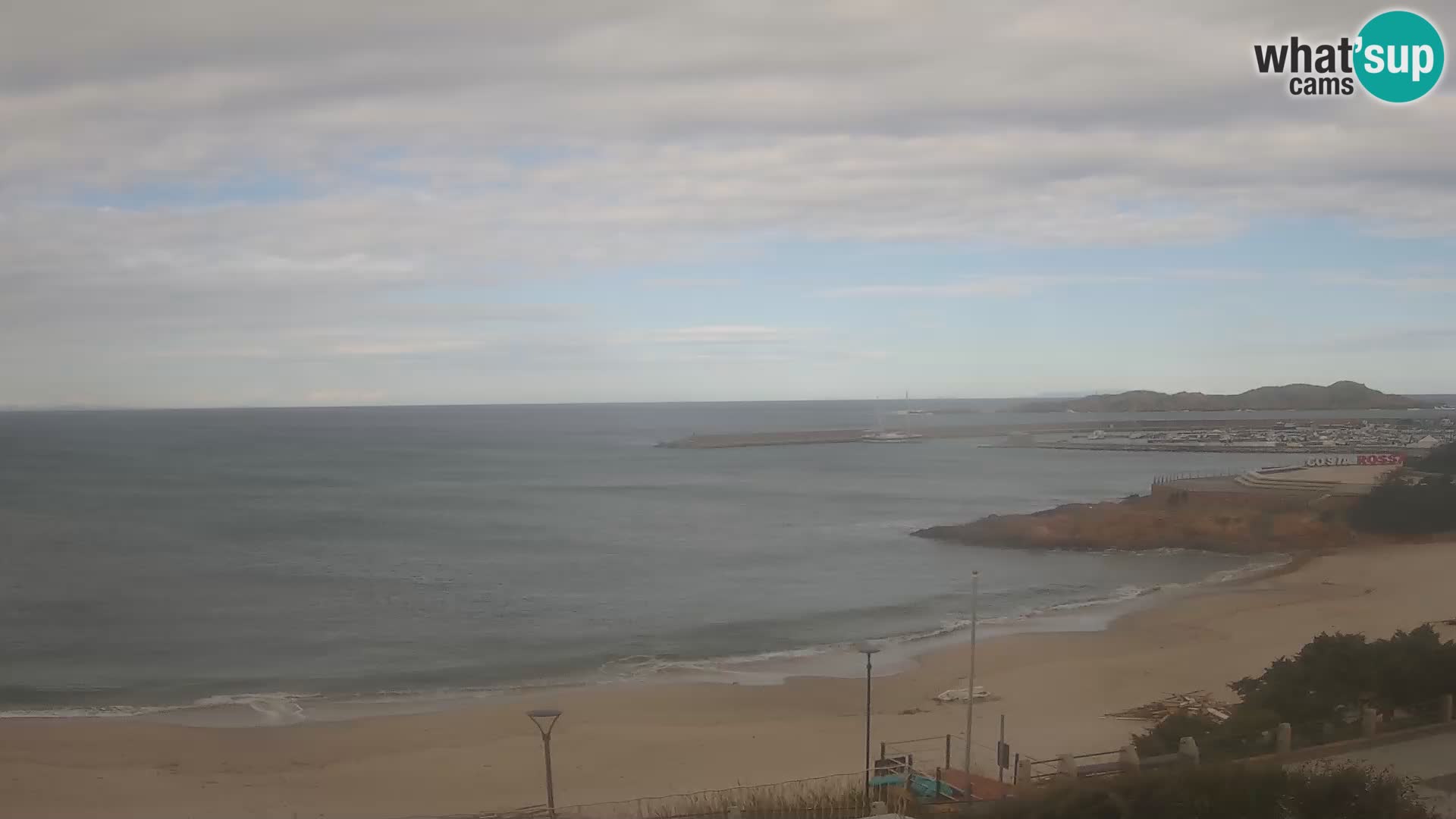 Isola Rossa Strand Webcam – Live-Ansicht der atemberaubenden Küstenlinie von Sardinien