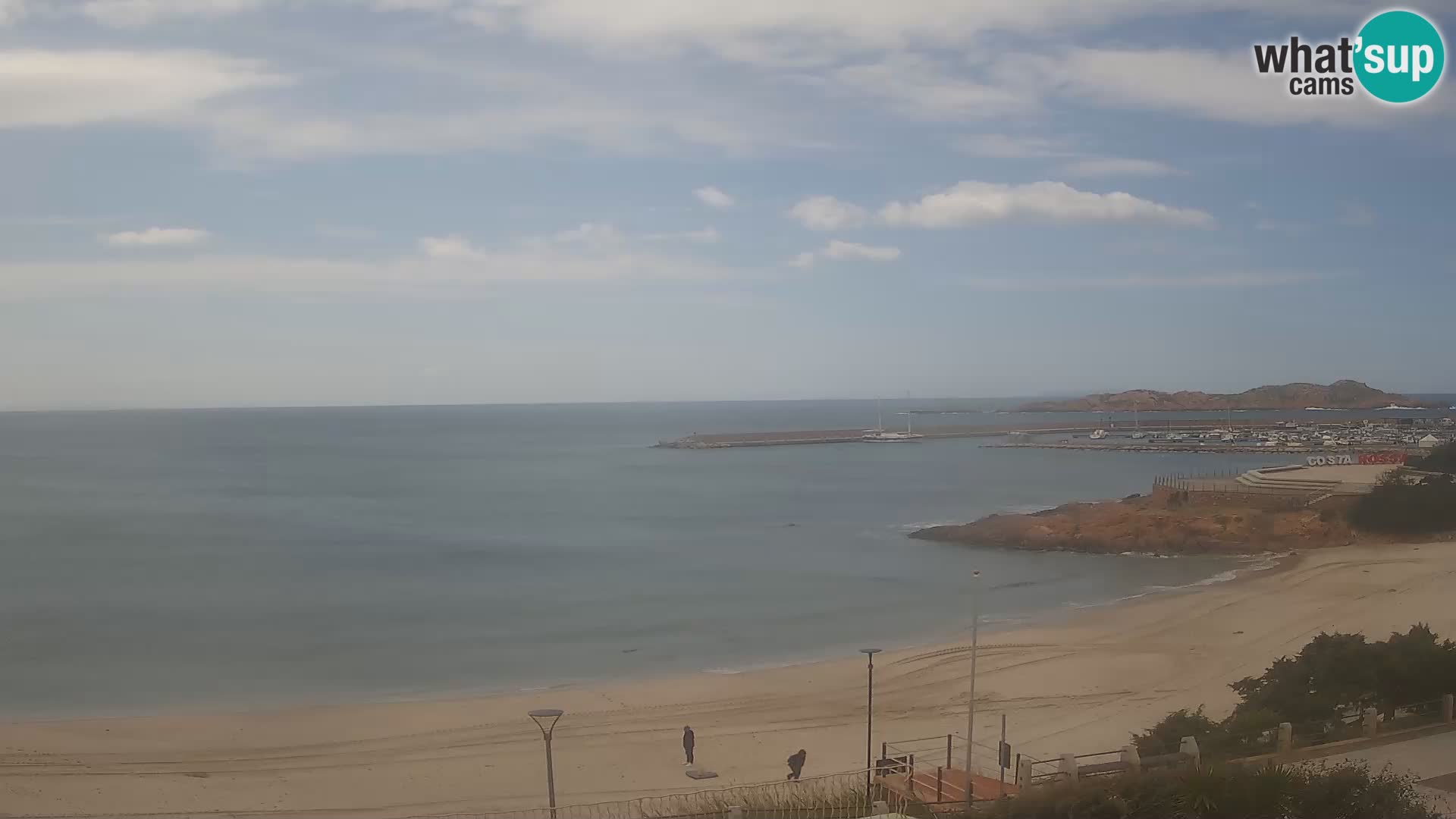 Isola Rossa Strand Webcam – Live-Ansicht der atemberaubenden Küstenlinie von Sardinien