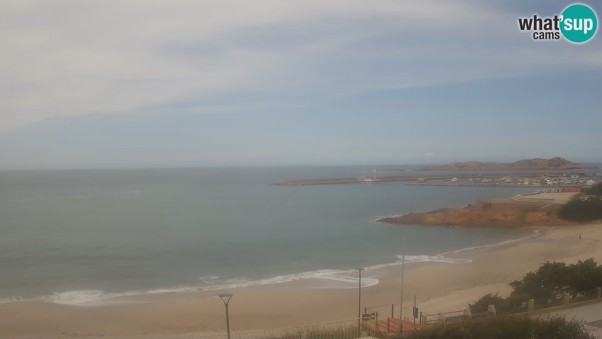 Webcam de la playa de Isola Rossa – Vista en vivo de la maravillosa costa de Cerdeña