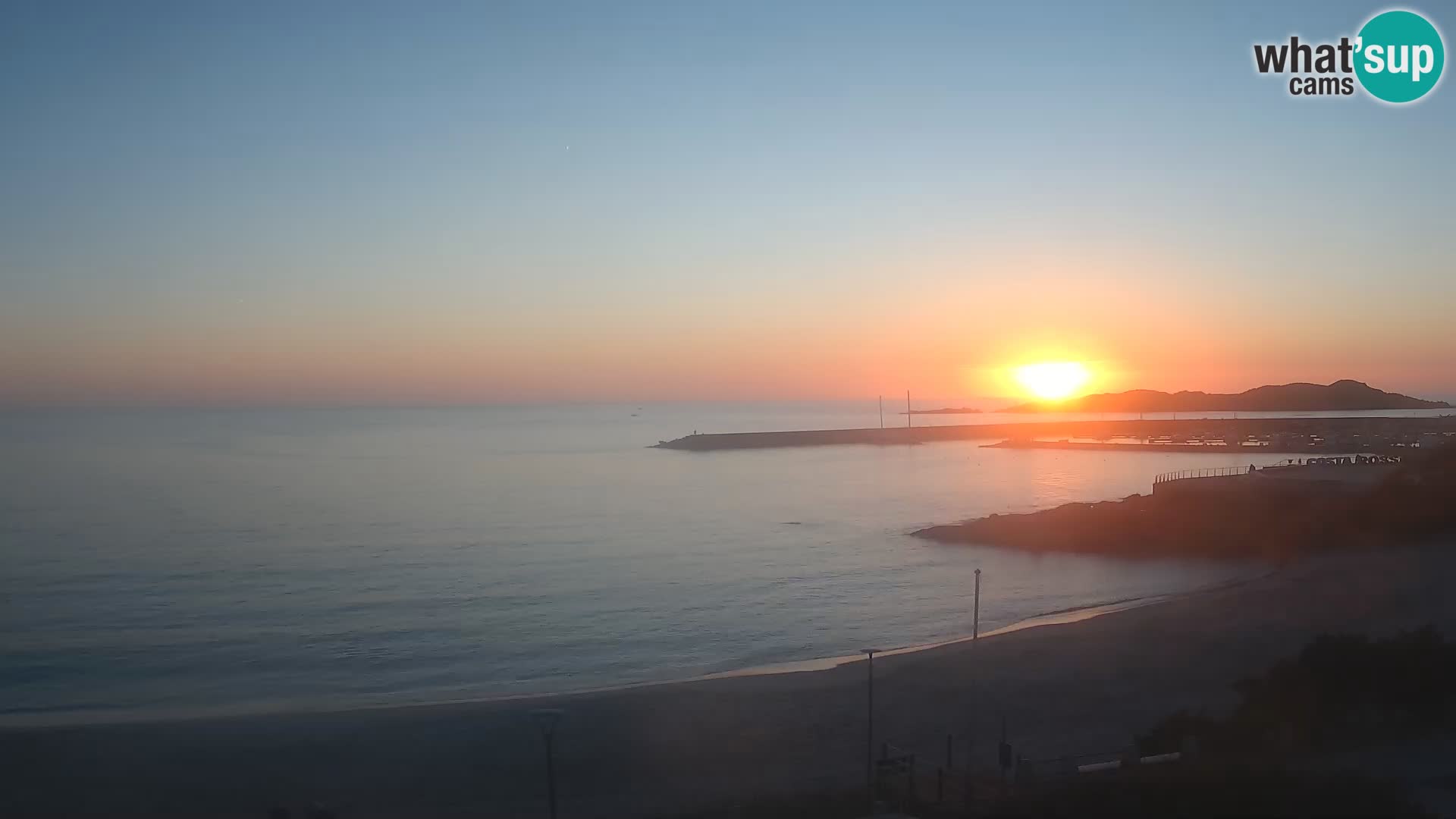 Webcam de la plage d’Isola Rossa – Vue en direct de la magnifique côte de la Sardaigne