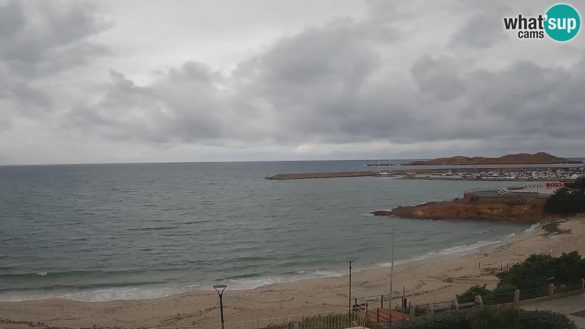 Isola Rossa Strand Webcam – Live-Ansicht der atemberaubenden Küstenlinie von Sardinien