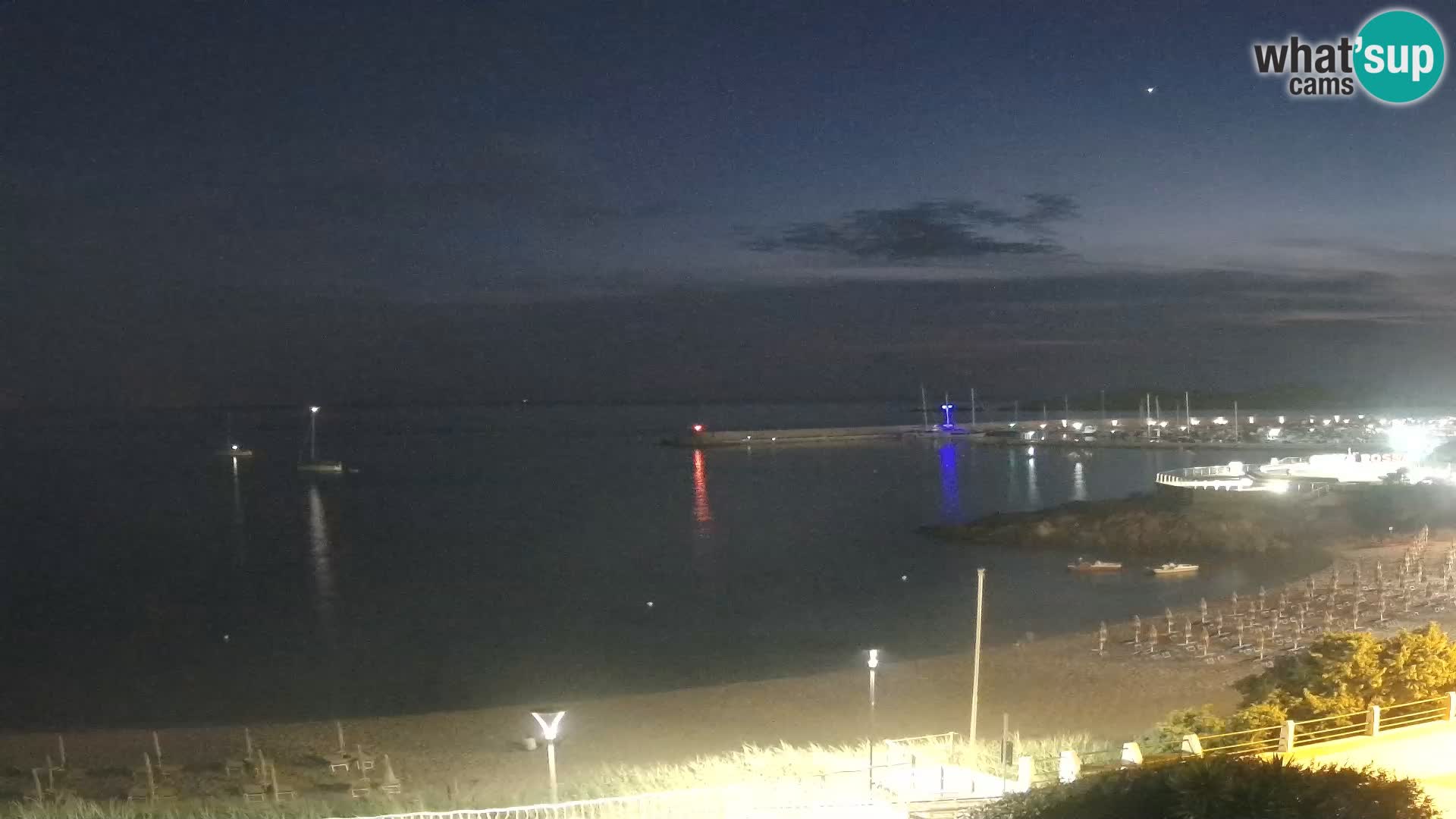 Isola Rossa Strand Webcam – Live-Ansicht der atemberaubenden Küstenlinie von Sardinien