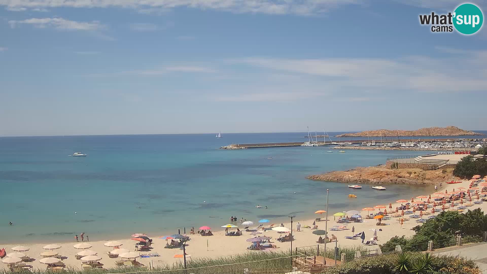 Spletna kamera plaže Isola Rossa – V živo si oglejte čudovito obalo Sardinije